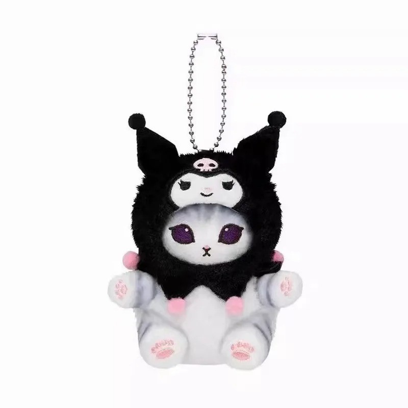 Mofusand Plush Keychain Cute Anime Cat Stuffed Doll Bag Pendant Toy Gift 2026