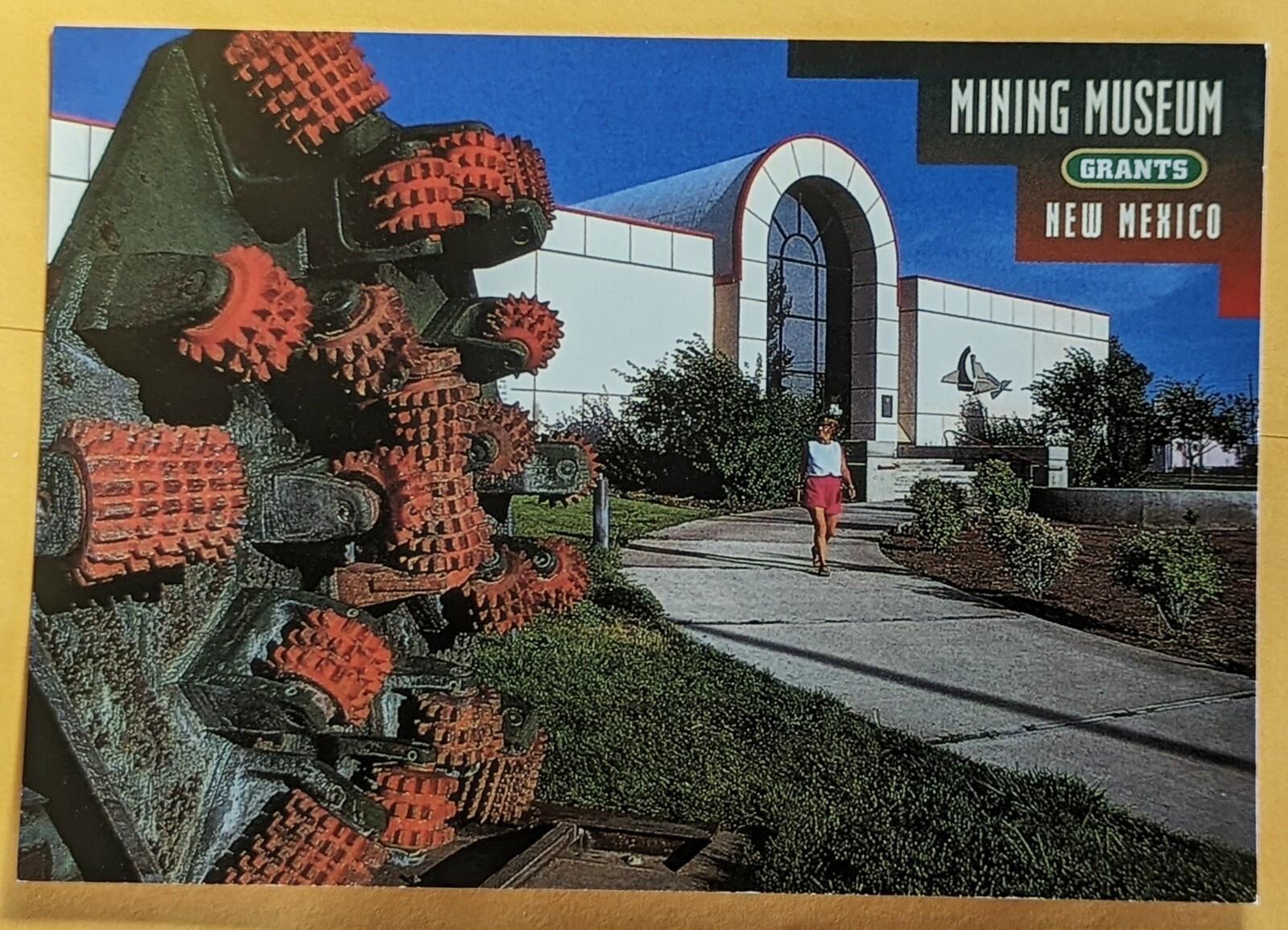 Postcard NM. Mining Museum. Grants. New Mexico. Postcard NM. Mining Museum. Grants. New Mexico.