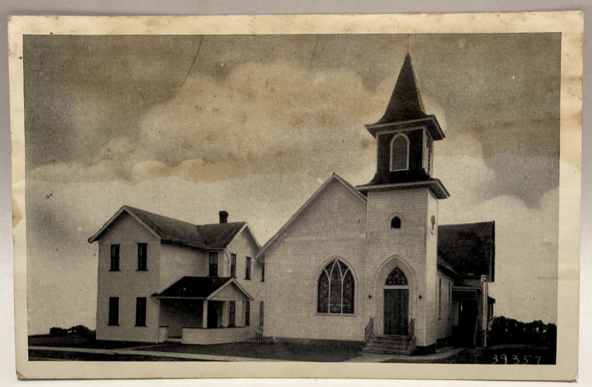 Clarendon-Tiona Methodist Parish, Clarendon PA Vintage Postcard