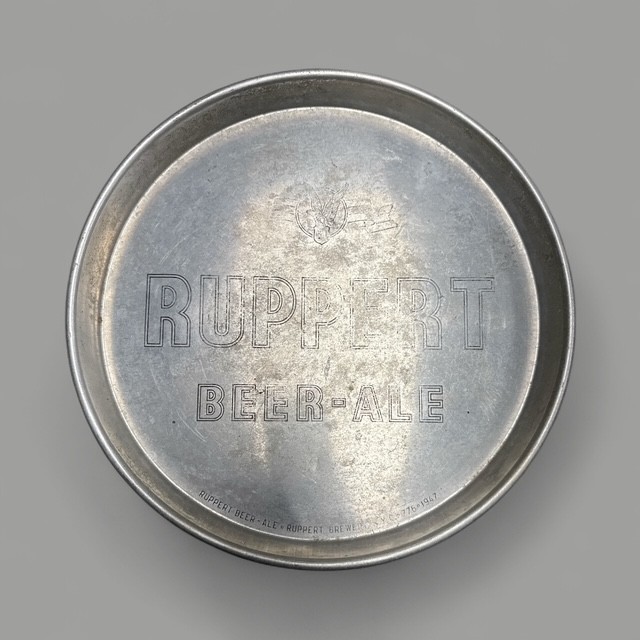 Vintage Ruppert Beer-Ale Advertising Tray 1947