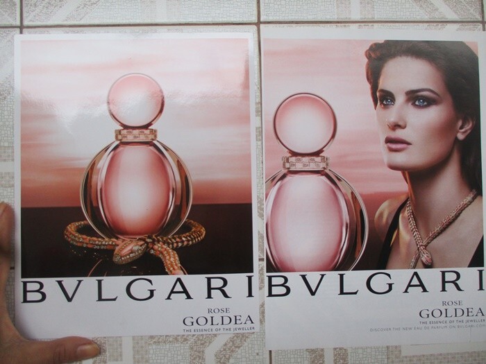 2016 photo bvlgari rose goldea fragrance picture 8x10 inch print ad double sided