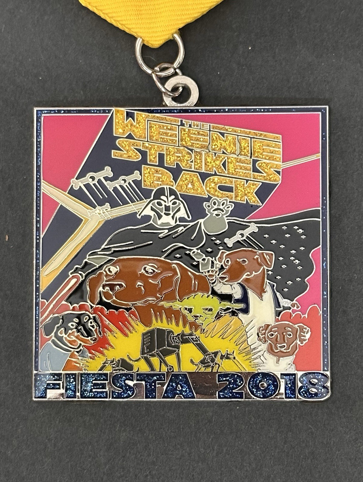 FIESTA 2018 -SA 300-medal- WEENIE STRIKES BACK-RARE-HTF  -IMMEDIATE SHIPPING