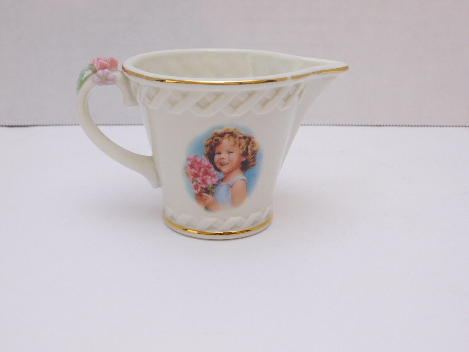 Classic Shirley Temple Porcelain Creamer Danbury Mint