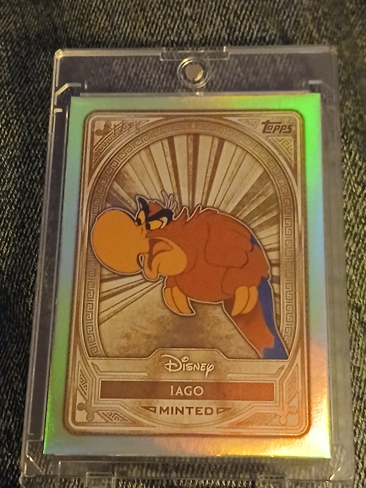 2025 Topps Disney Mint Bronze #14 IAGO 01/75 **First Card**