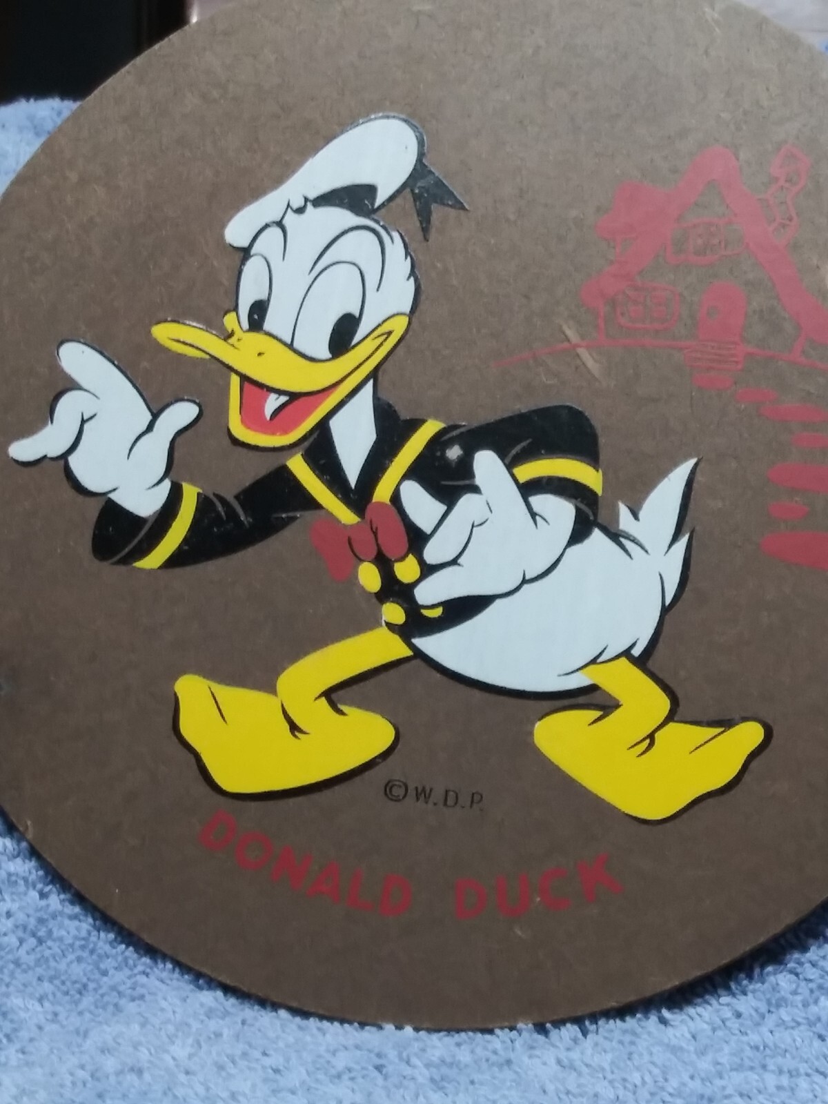 Vintage Walt Disney Productions Donald Duck Geo Borgfeldt Corporation W.D.P.