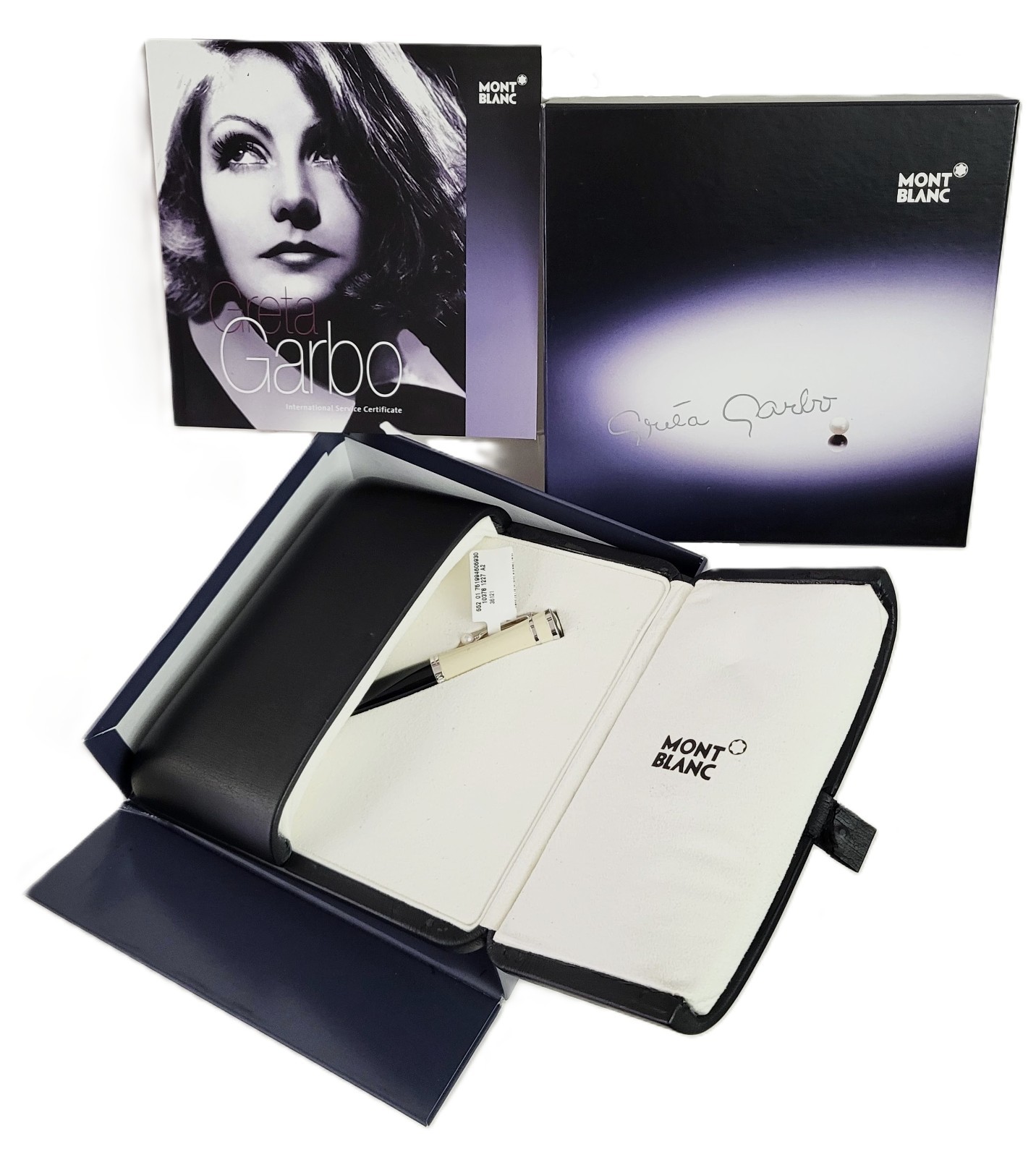 Original MONTBLANC SPECIAL EDITION Muses Series GRETA GARBO Ballpoint PEN & Box