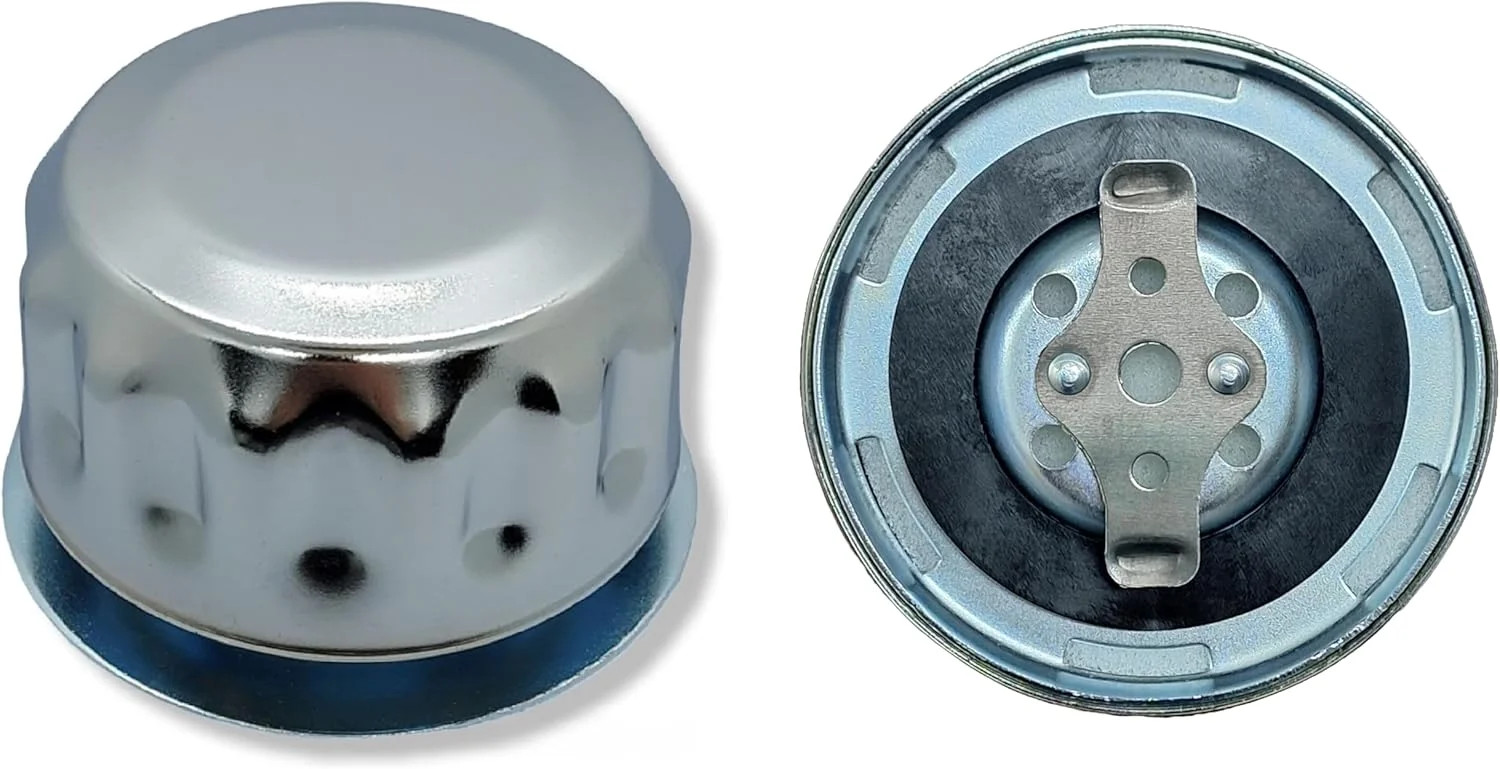 Hydraulic Tank Breather Cap for Oil & Fuel Reservoir - Metal Filler Vent Cap (wi