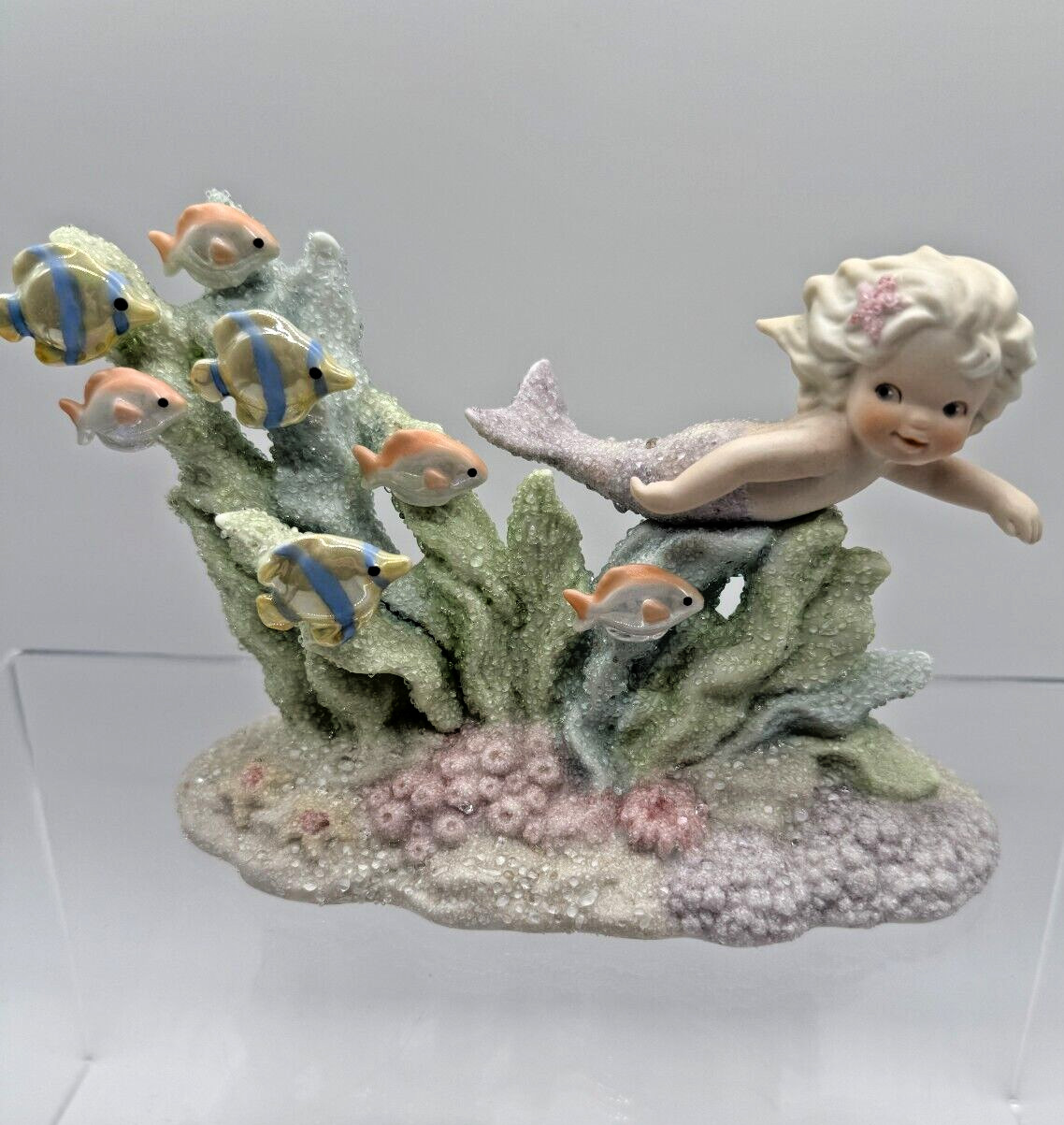 1994 ENESCO CORAL KINGDOM MERMAID FIGURINE  