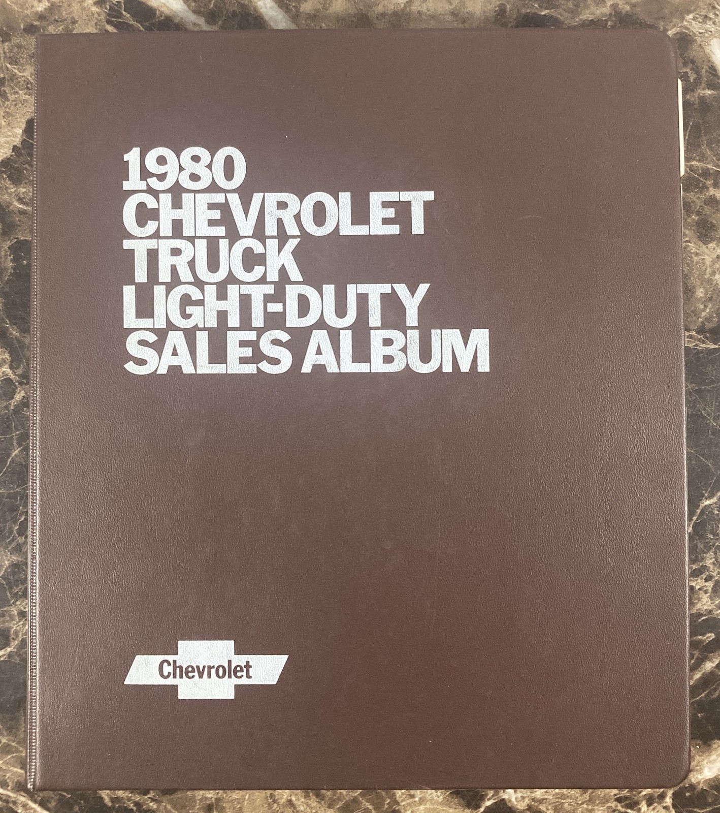 1980 Chevrolet Truck Light-Duty Sales Album Brochure Catalog Pickup El Camino