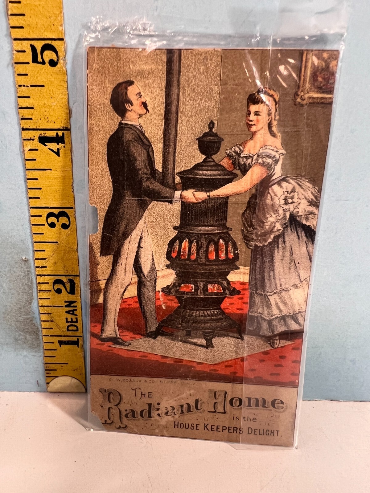 Antique The Radiant Home is Housekeepers Delight J.H. Bardill Mfg. PA Trade Card Antique The Radiant Home is Housekeepers Delight J.H. Bardill Mfg. PA Trade Card