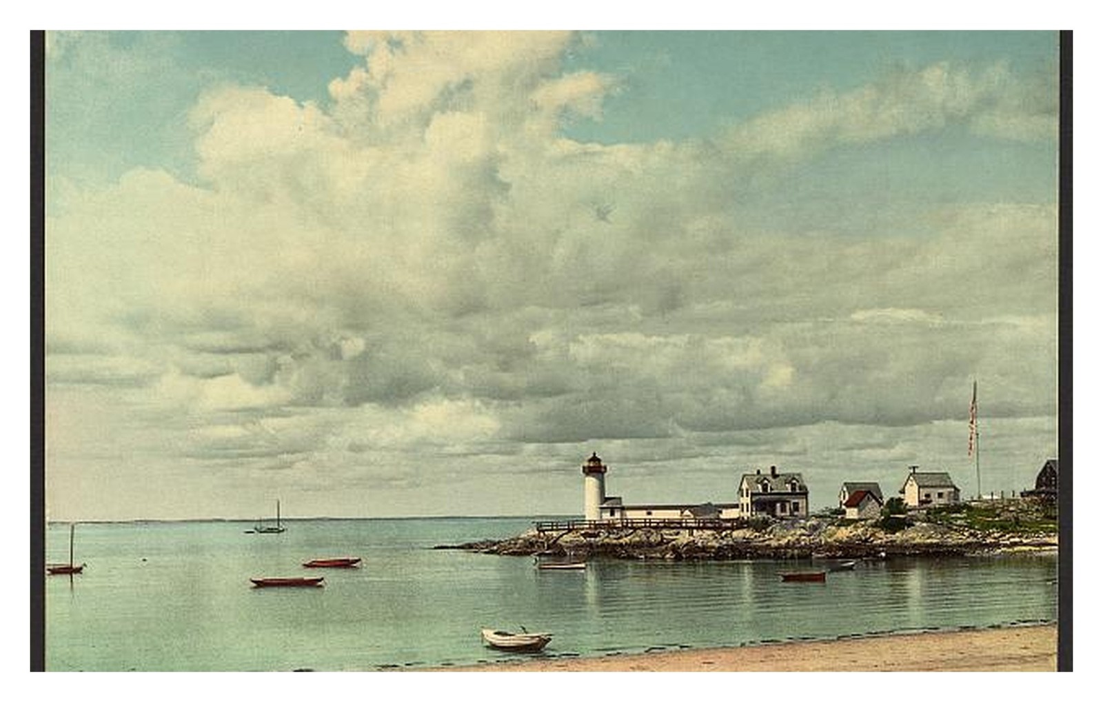 Gloucester Massachusetts Annisquam Light Standard Postcard
