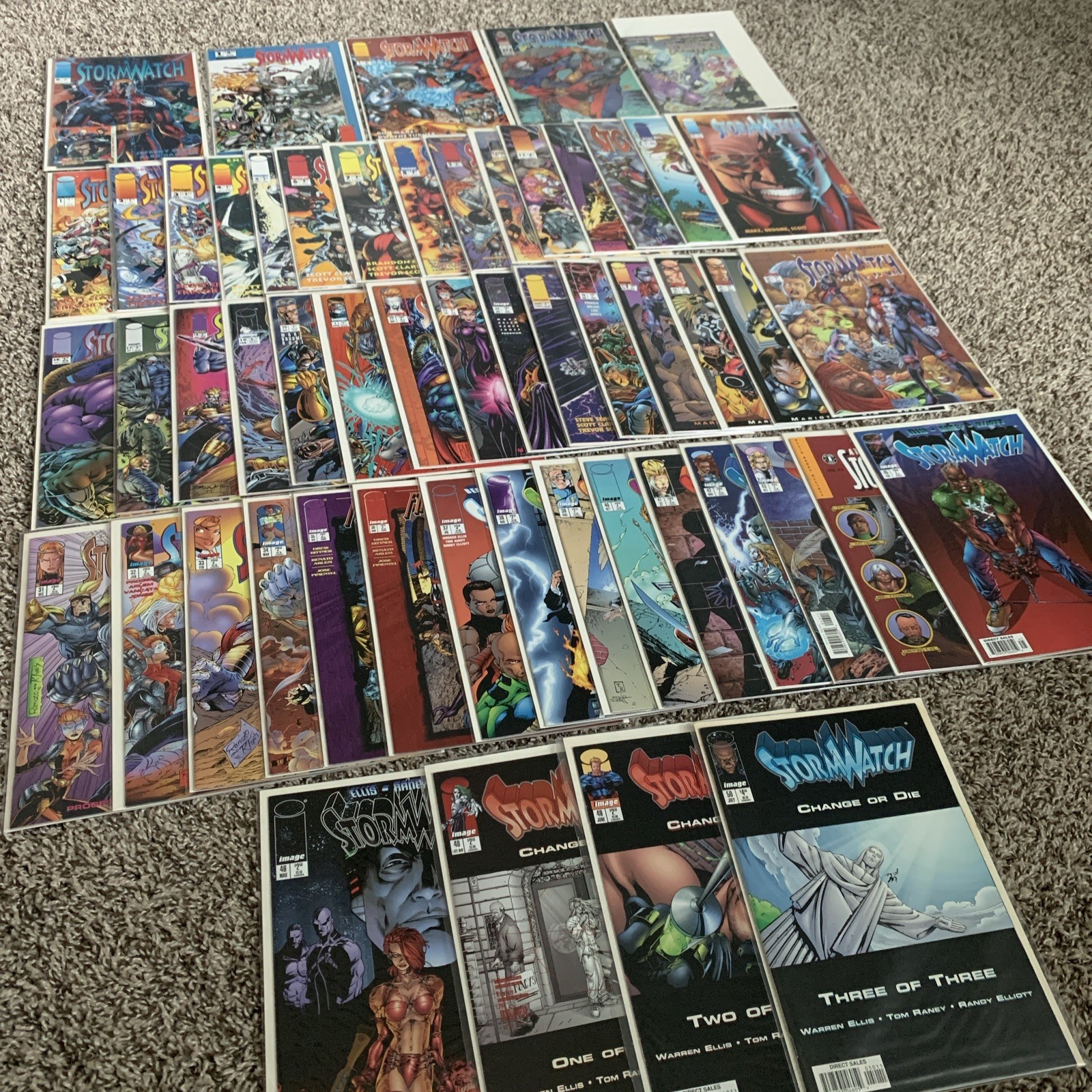 STORMWATCH (1993) #0-46, 48-50 INCOMPLETE SET + Specials 1 2 Sourcebook Mini