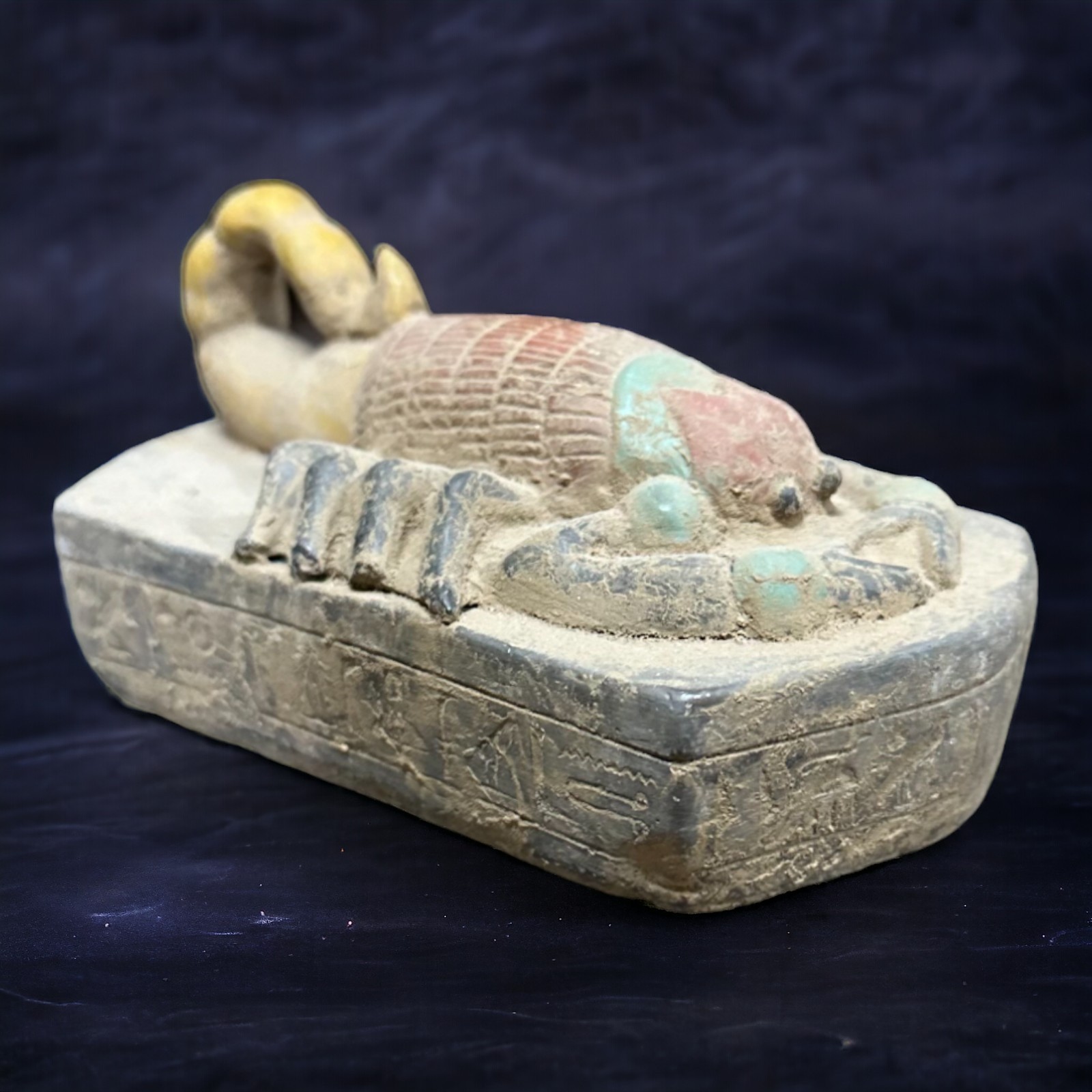 Ancient Egyptian Antiquities Hieroglyph Scarab Egyptian Pharaonic Egyptian BC