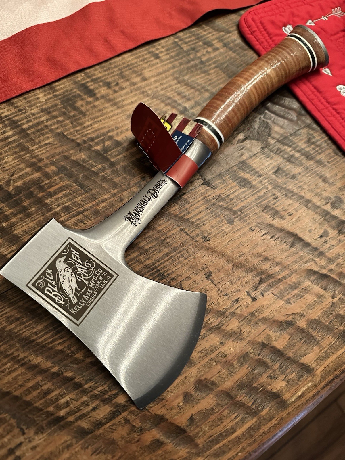 Personalized ESTWING Sportsman AXE Hatchet Black Raven Keen Kutter 14” Custom Personalized ESTWING Sportsman AXE Hatchet Black Raven Keen Kutter 14” Custom