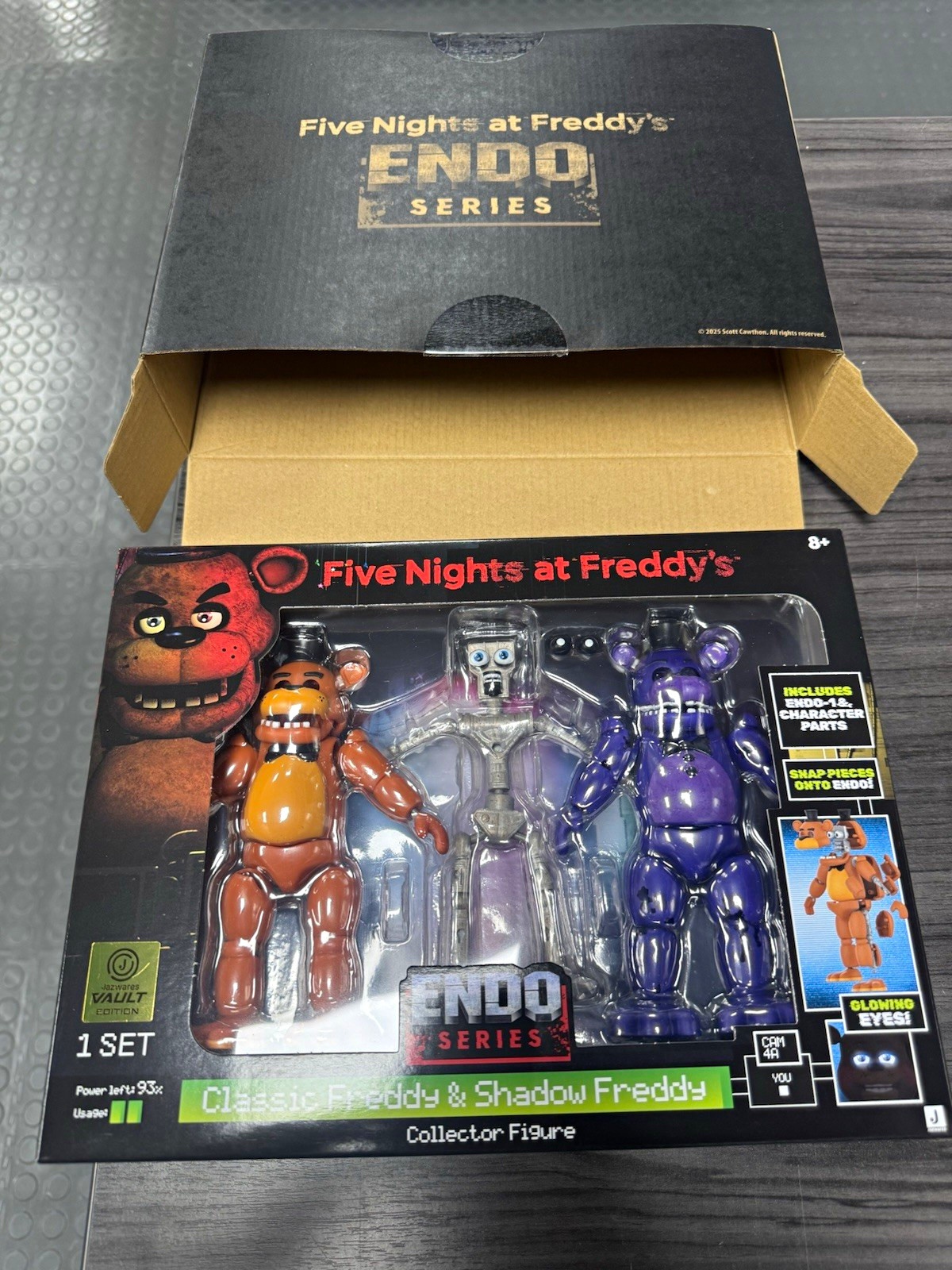 Jazwares Vault Edition ENDO Series Freddy + Shadow Freddy Set