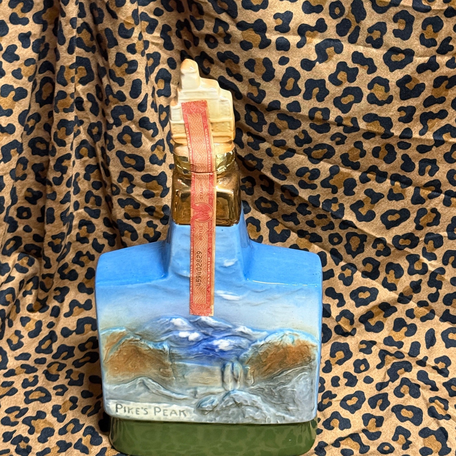 Vintage 1972 Jim Beam Colorado Springs Centennial Decanter Empty Bottle