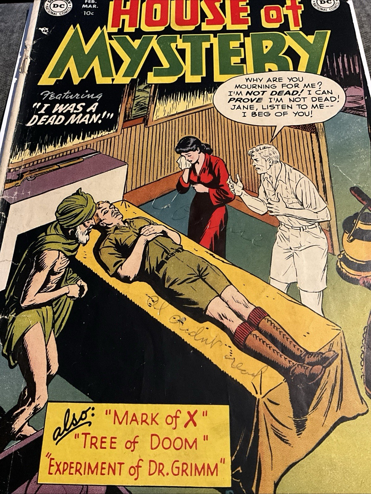 House Of Mystery #2 DC Comics 1952