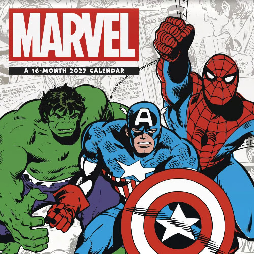 Trends International,  Marvel Comics 2027 Wall Calendar