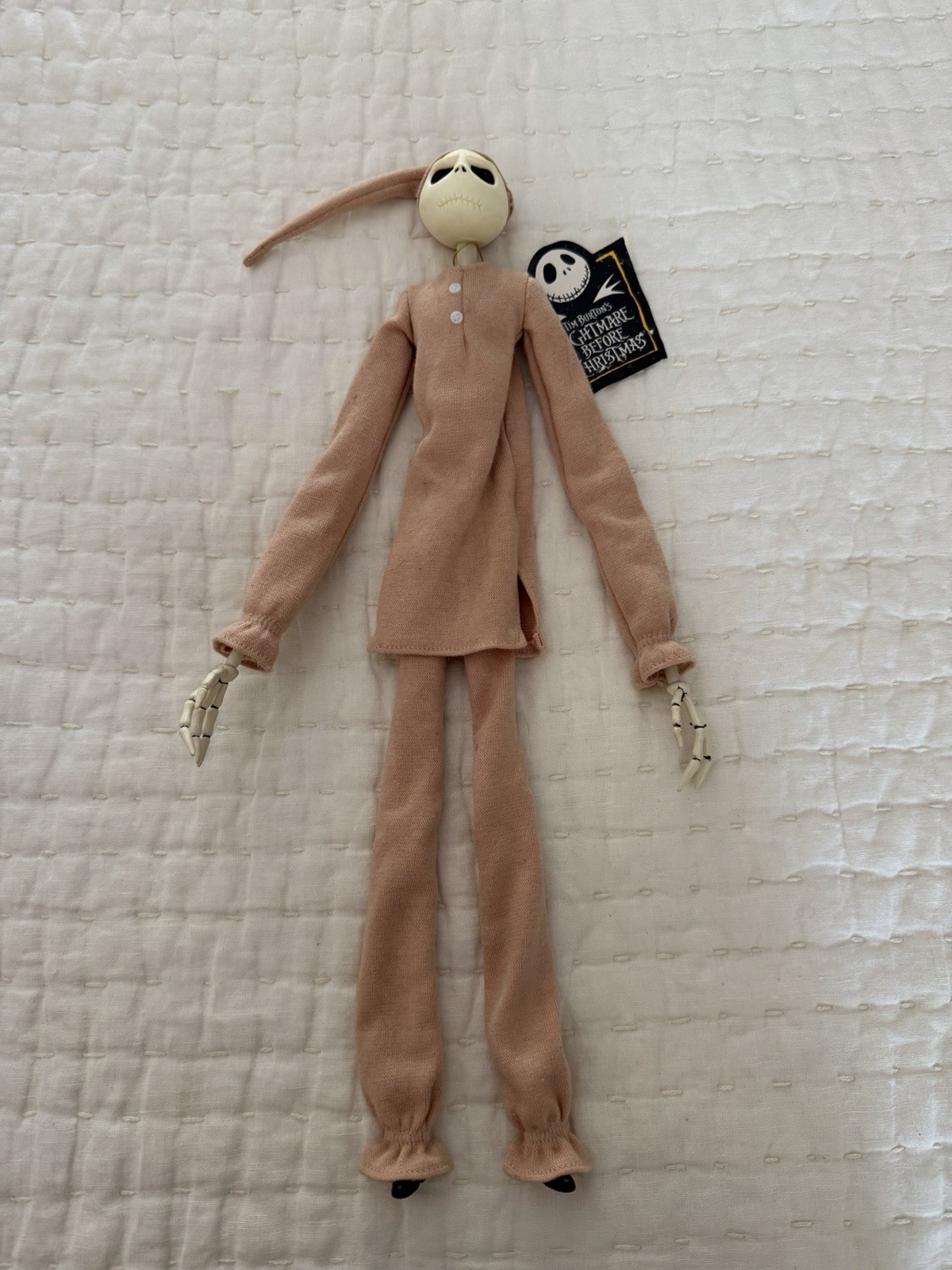 Tim Burtons Nightmare Before Christmas Pajama Jack Skellington With Tag 16inch