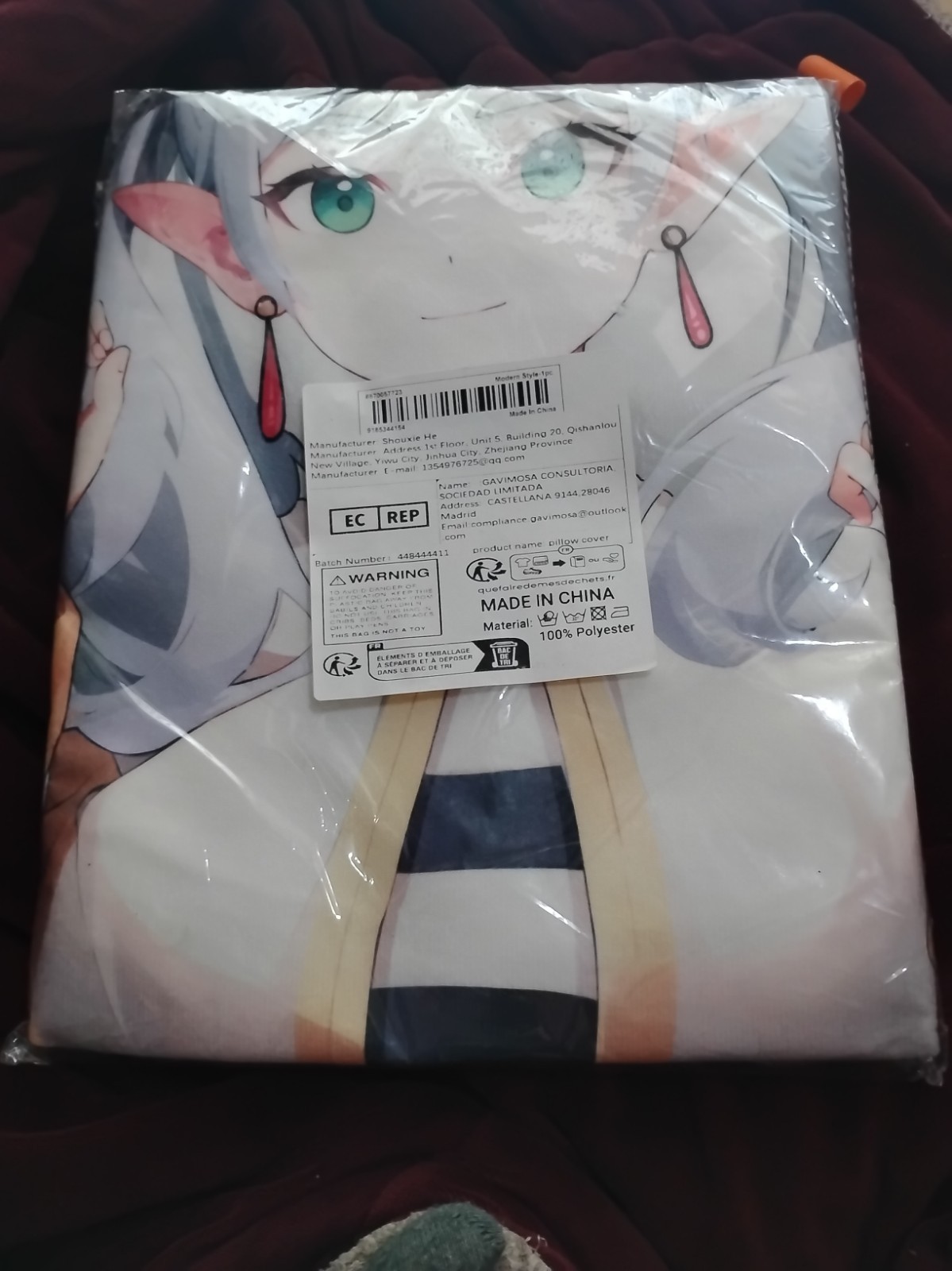 Frieren Beyond Journey's End Dakimakura Anime Body Pillow Cover 50x160cm