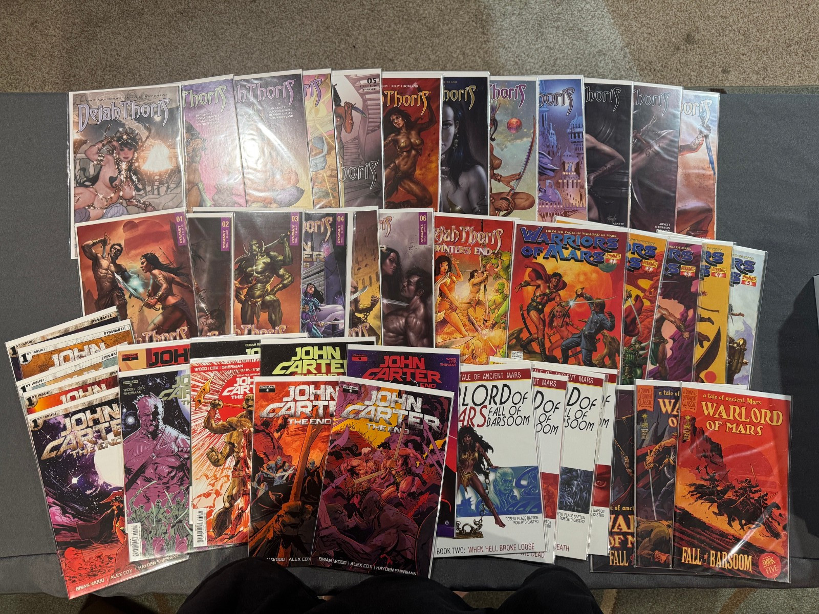Dejah Thoris | Warlord of Mars | John Carter| Comic Lot 44 Books Dynamite