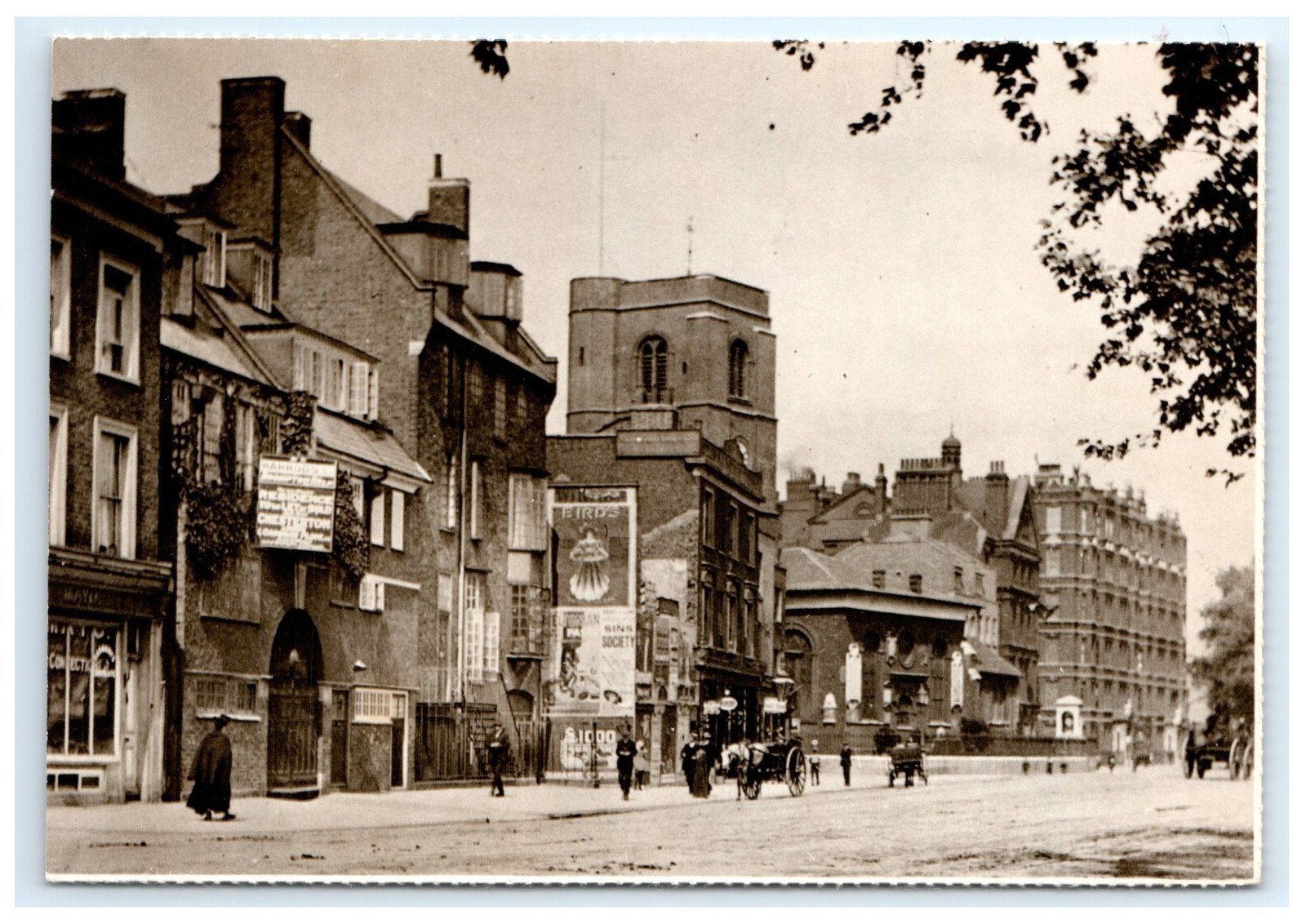 1911 Cheyne Walk London England Postcard