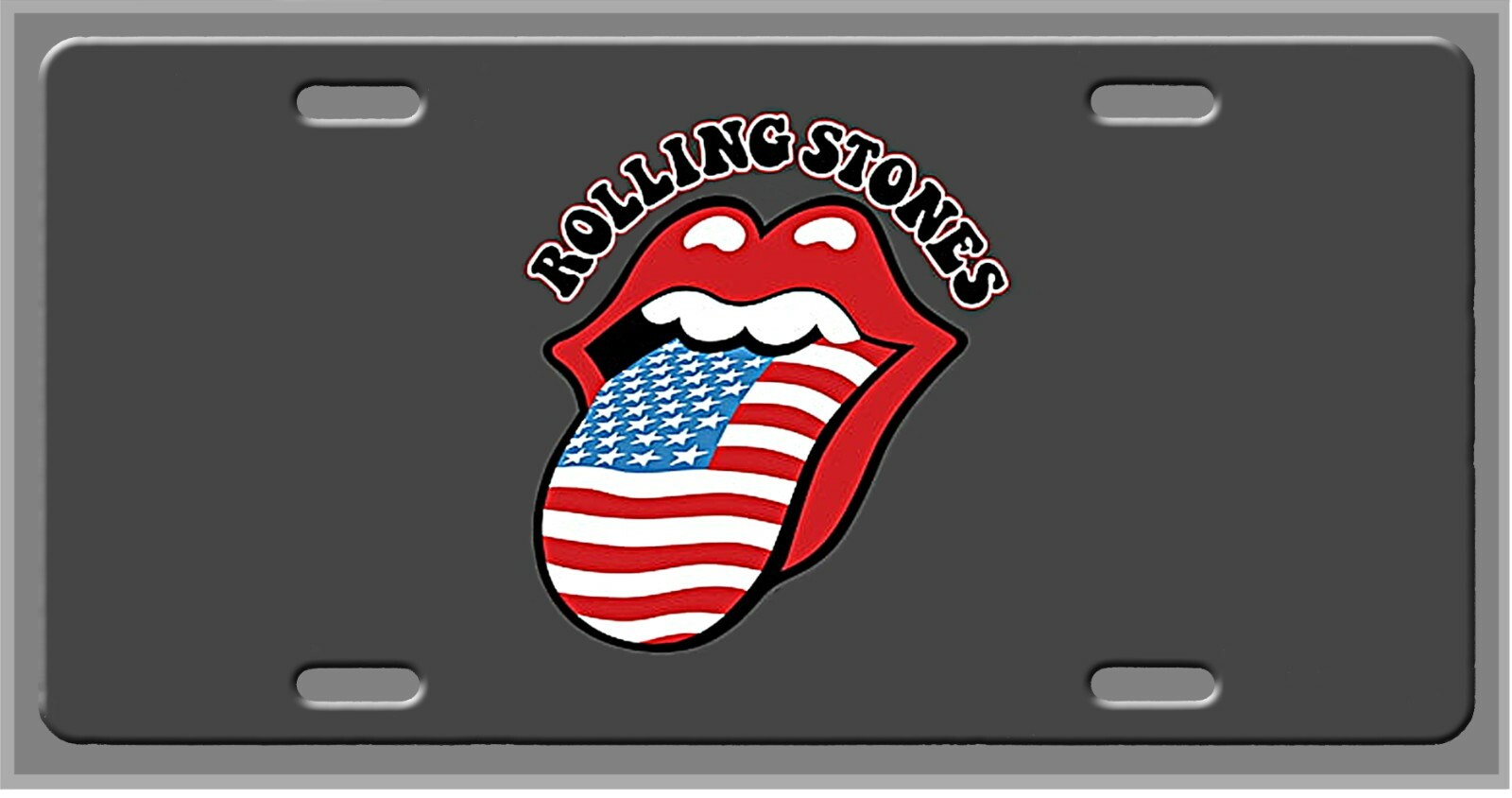 L@@K Rolling Stones -Vanity Auto Tag