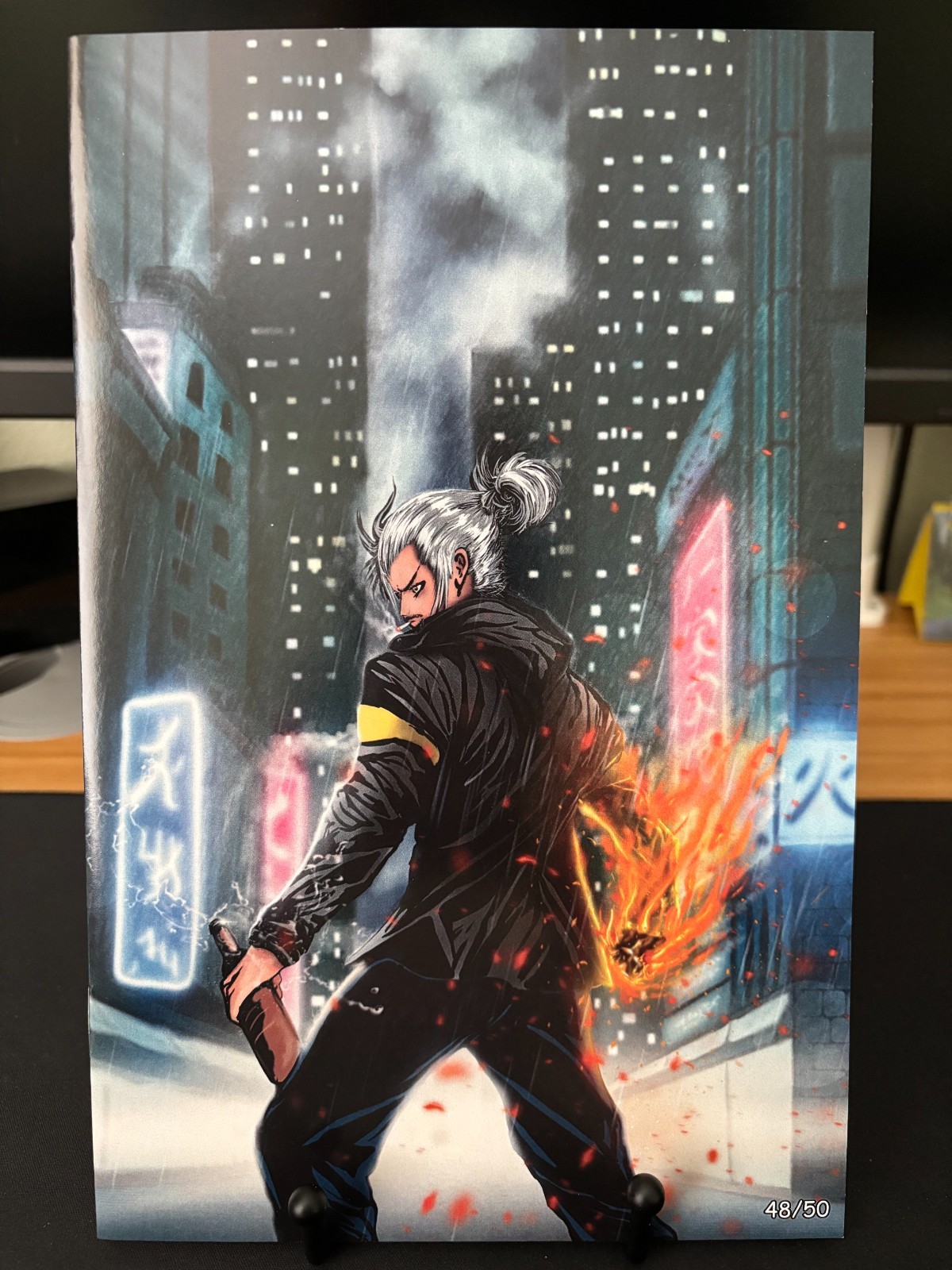 Project Vigilante Ashcan - Dale Altmann Virgin Ltd 48/50 - Blackrosecomics - NM