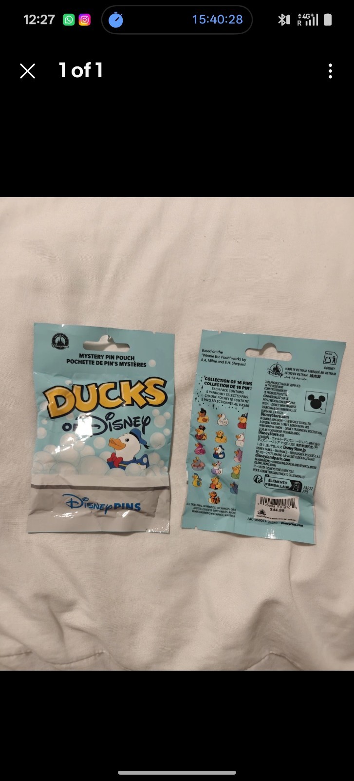 RESERVED Custom Lot 14 Disney Parks Sealed Mystery Pin Pouches Bundle RESERVED Custom Lot 14 Disney Parks Sealed Mystery Pin Pouches Bundle