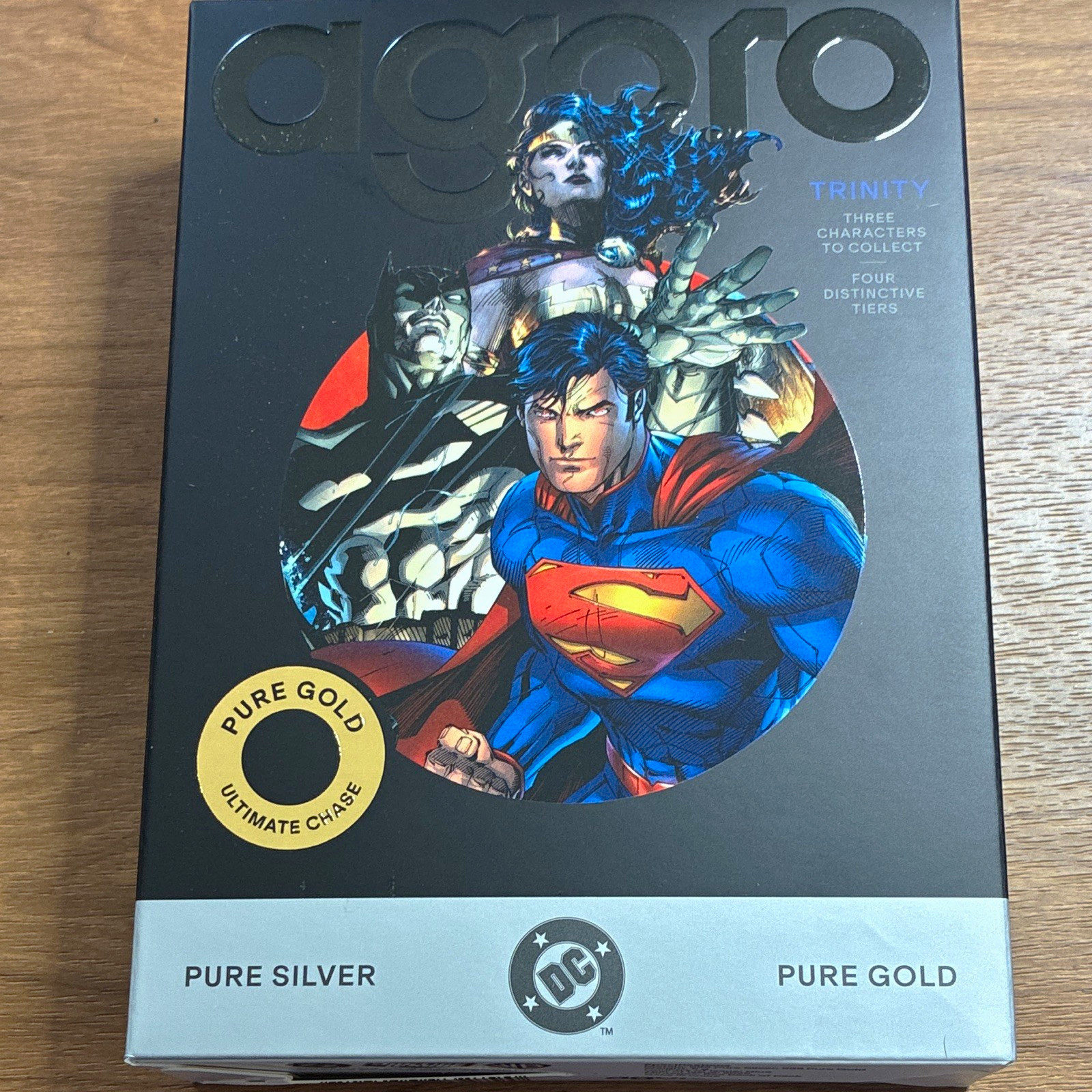 agoro TRINITY DC Precious Metal Blind Box Chase Gold/Silver 1 Card