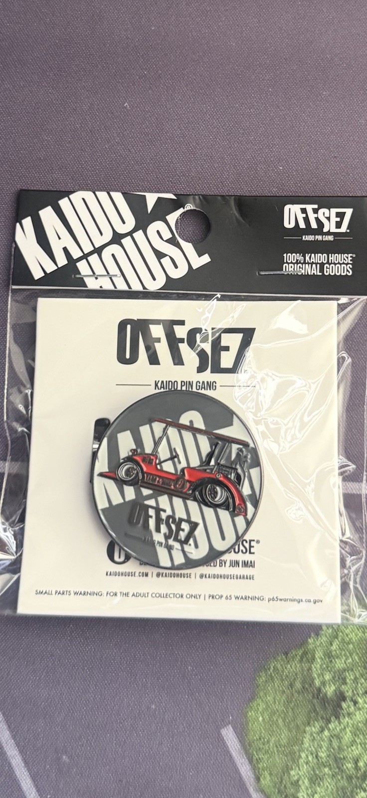 OFFSET Kaido House Pin Gang  Golf Cart Marker Clip V2