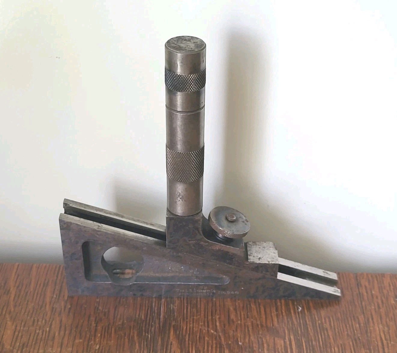 Vintage L. S. Starrett No. 246 Planer & Shaper Gage w/(2) Extensions USA 