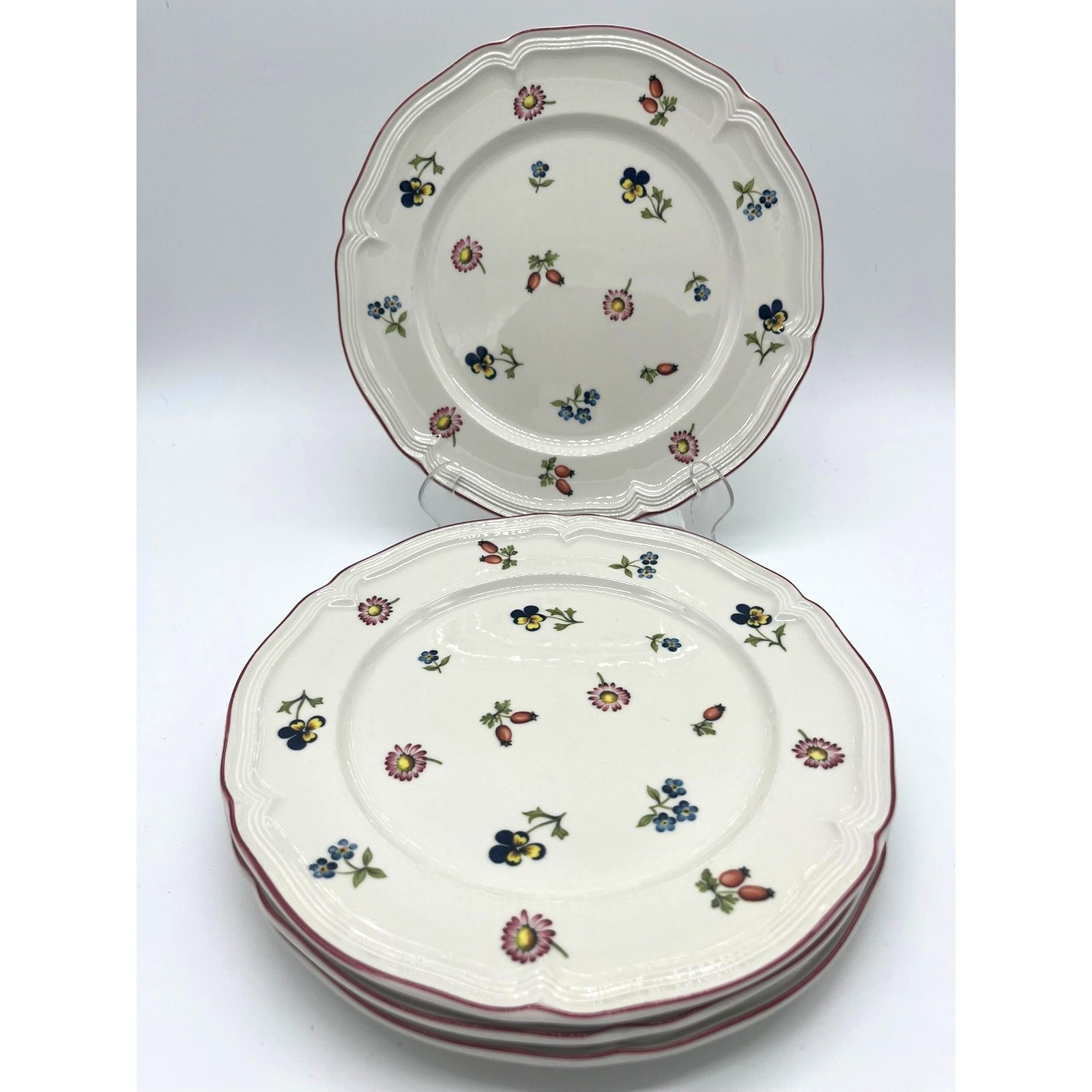 Vintage Villeroy & Boch Petite Fleur Porcelain 8 1/4\