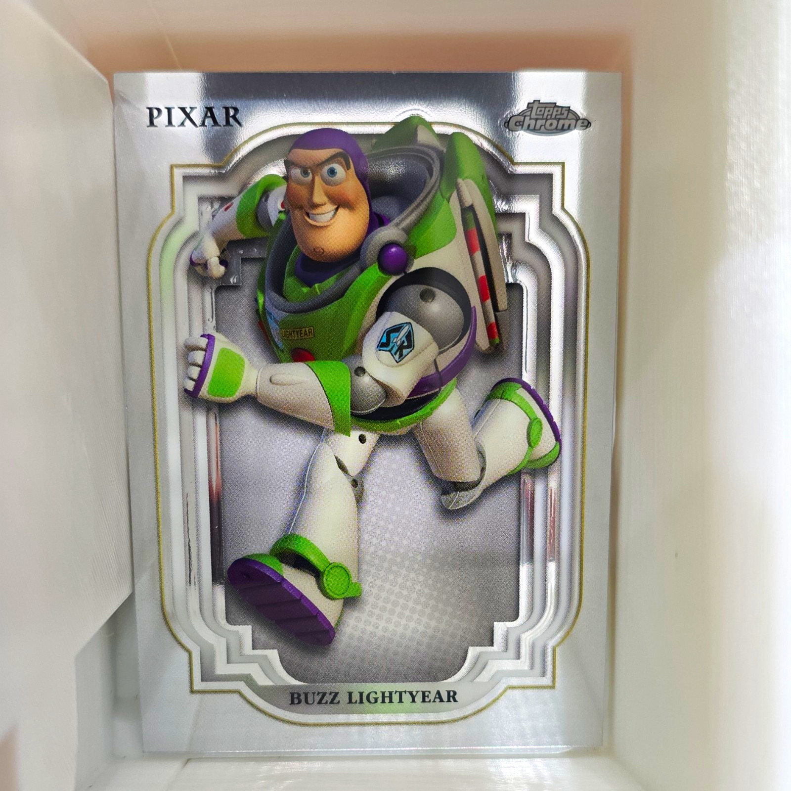 Topps 2024 Topps Chrome Disney 100 Buzz Lightyear #64 Toy Story Pixar Card