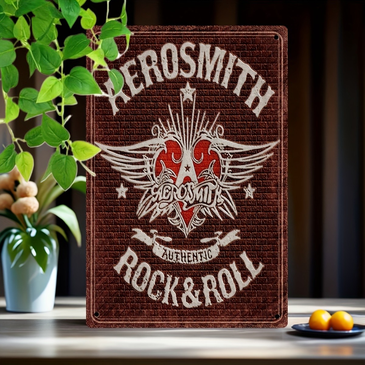 Home Décor Aerosmith Vintage 8x12 Rock & Roll Band Metal Signs Home Décor Wall 