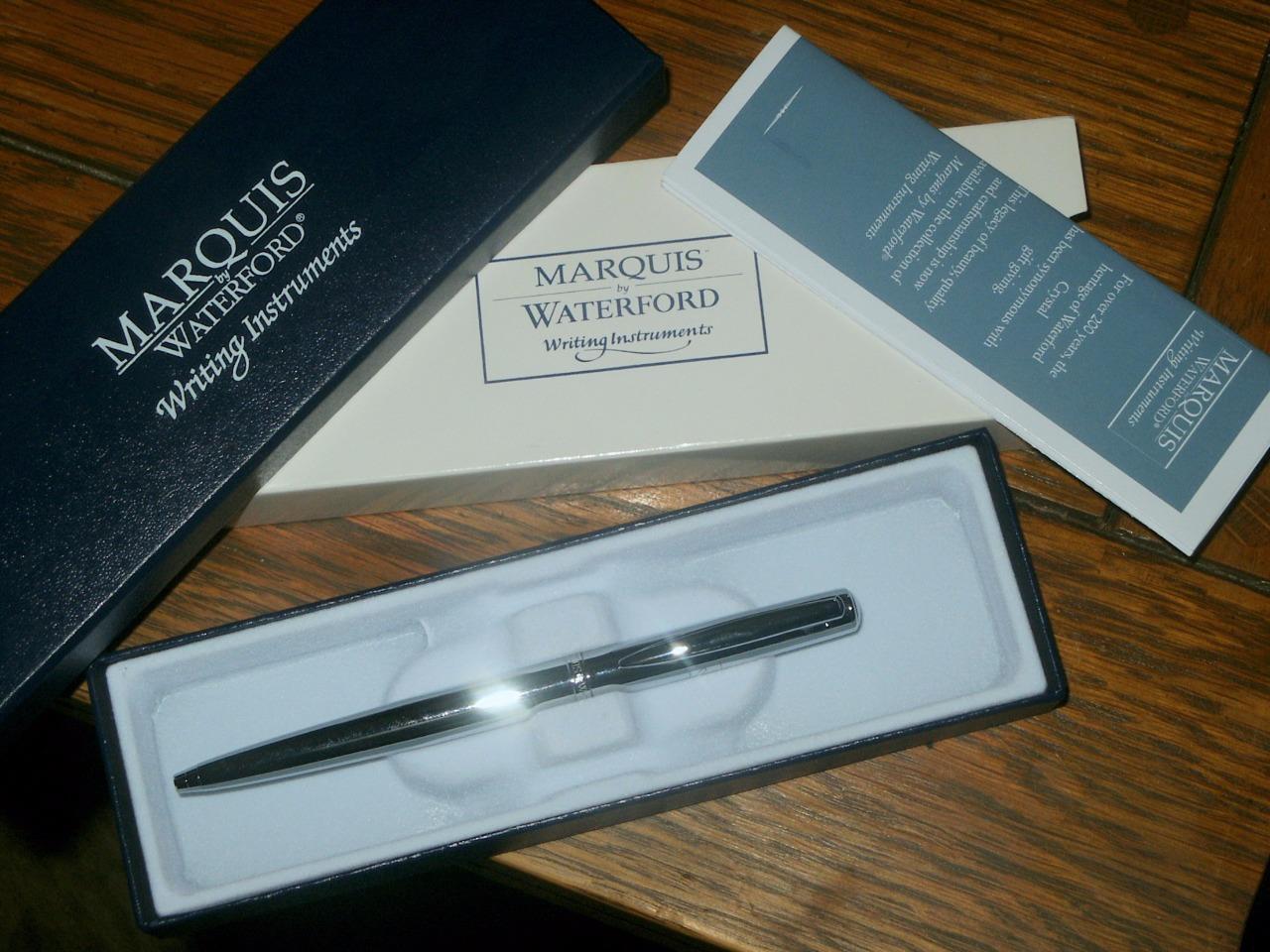 Marquis By Waterford Writing Instruments Collectible Paris/Bally\'s Pen w/Box NEW