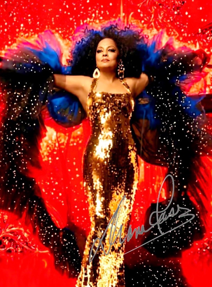 Diana Ross 8x10 Photo TJ MAXX