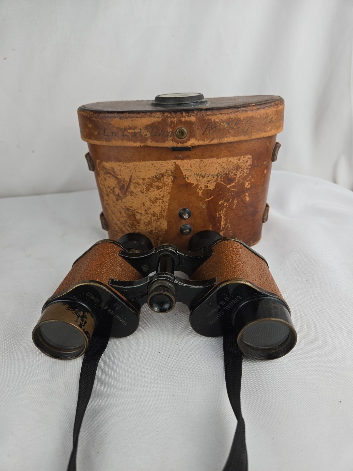 Rare WWI US Army Signal Corps  Binoculars Bausch and Lomb Prism Stereo 6 X 30 