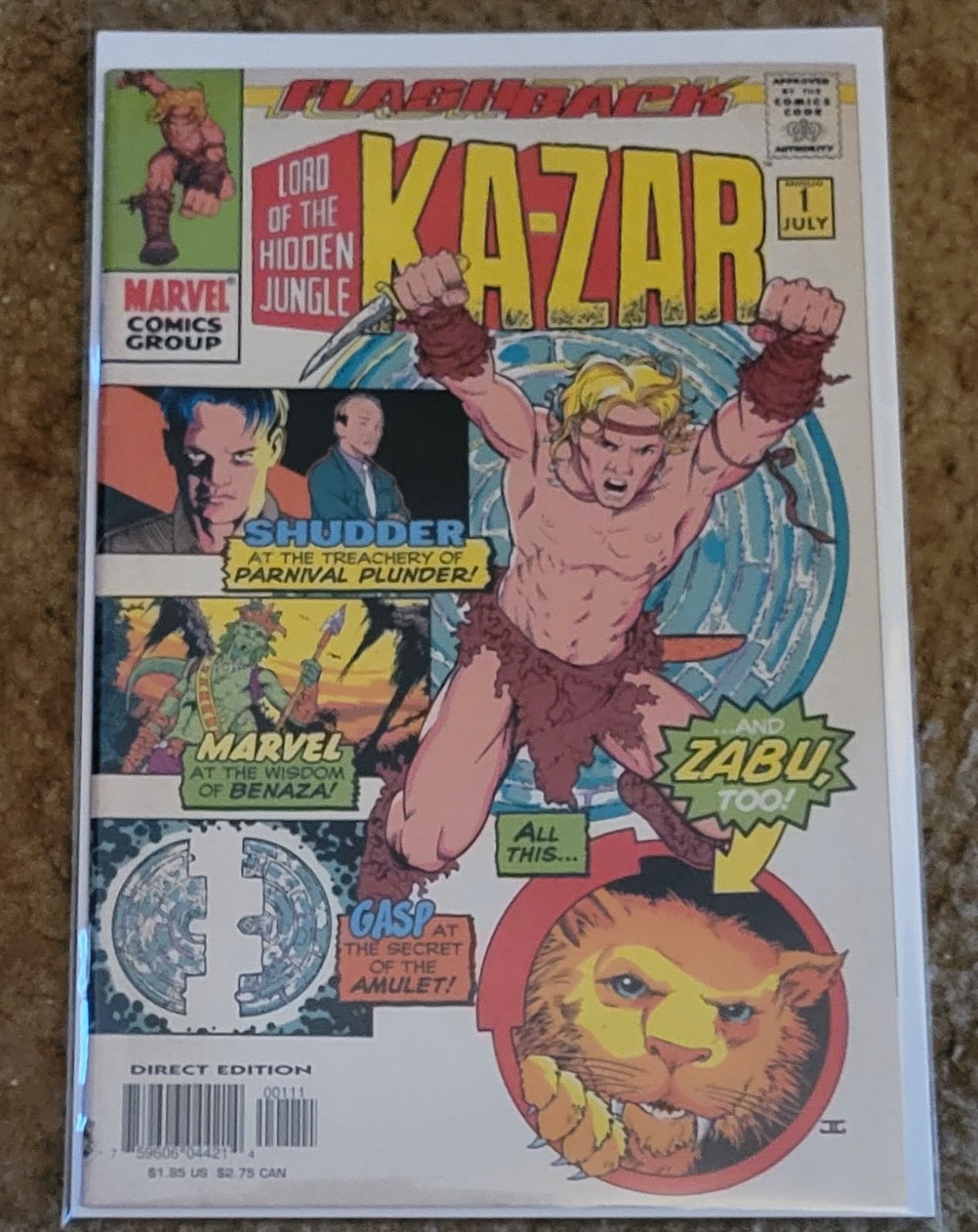 Ka-Zar #1 (Marvel Comics January 1974)