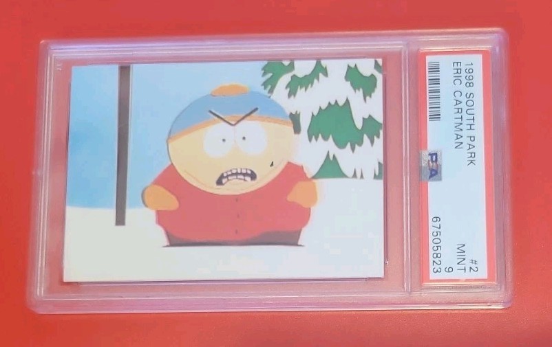 Comic Images 1998 South Park Eric Cartman #2 PSA 9 Mint 67 Cert Teardrop Variant