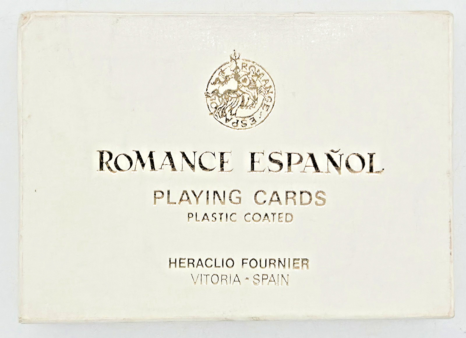 VIntage Heraclio Fournier ROMANCE ESPANOL Playing Cards Spain Sáenz de Tejada VIntage Heraclio Fournier ROMANCE ESPANOL Playing Cards Spain Sáenz de Tejada