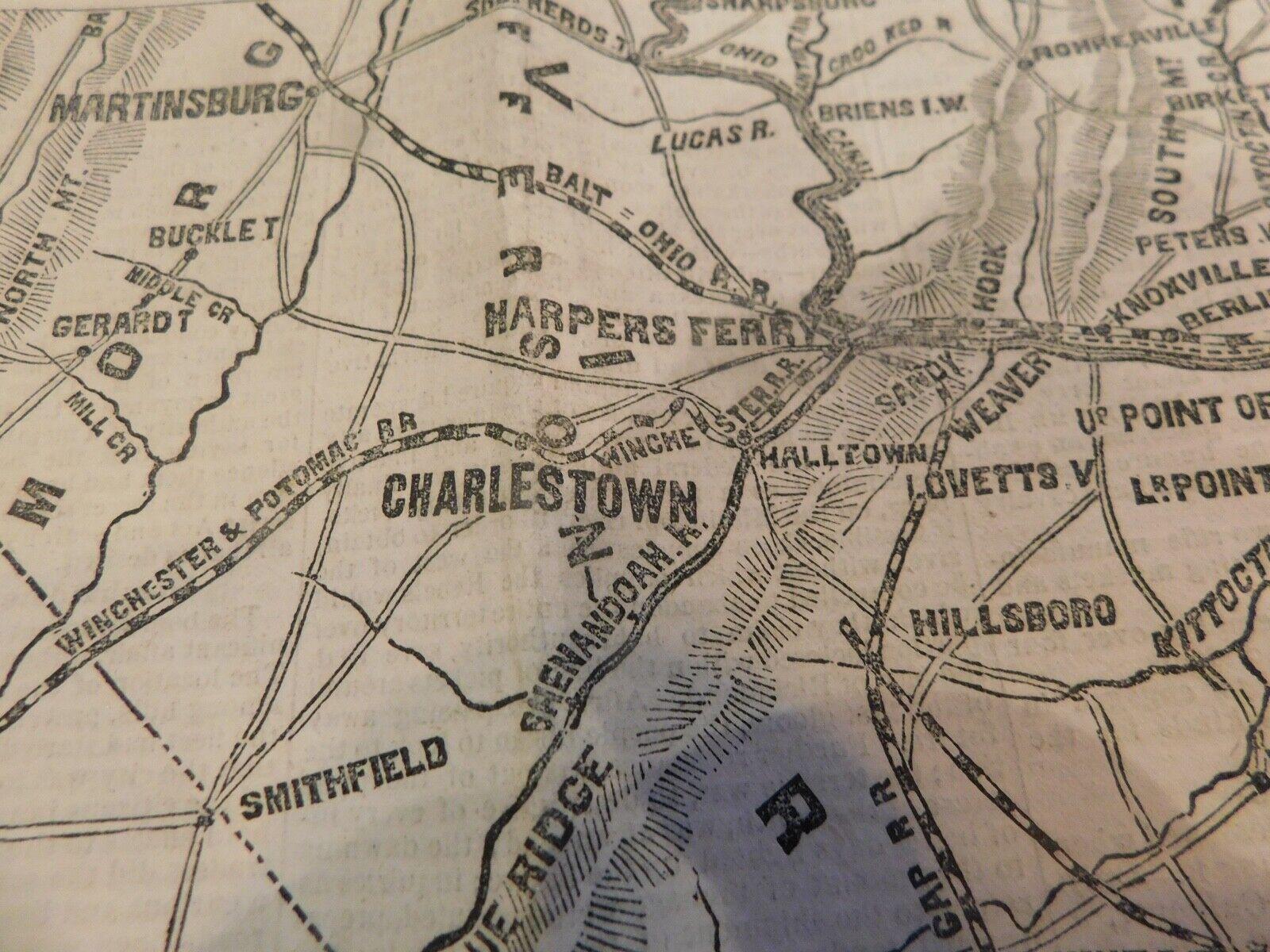426 Civil War Shenandoah Valley News Maps Battles Philadelphia Inquirer Arty