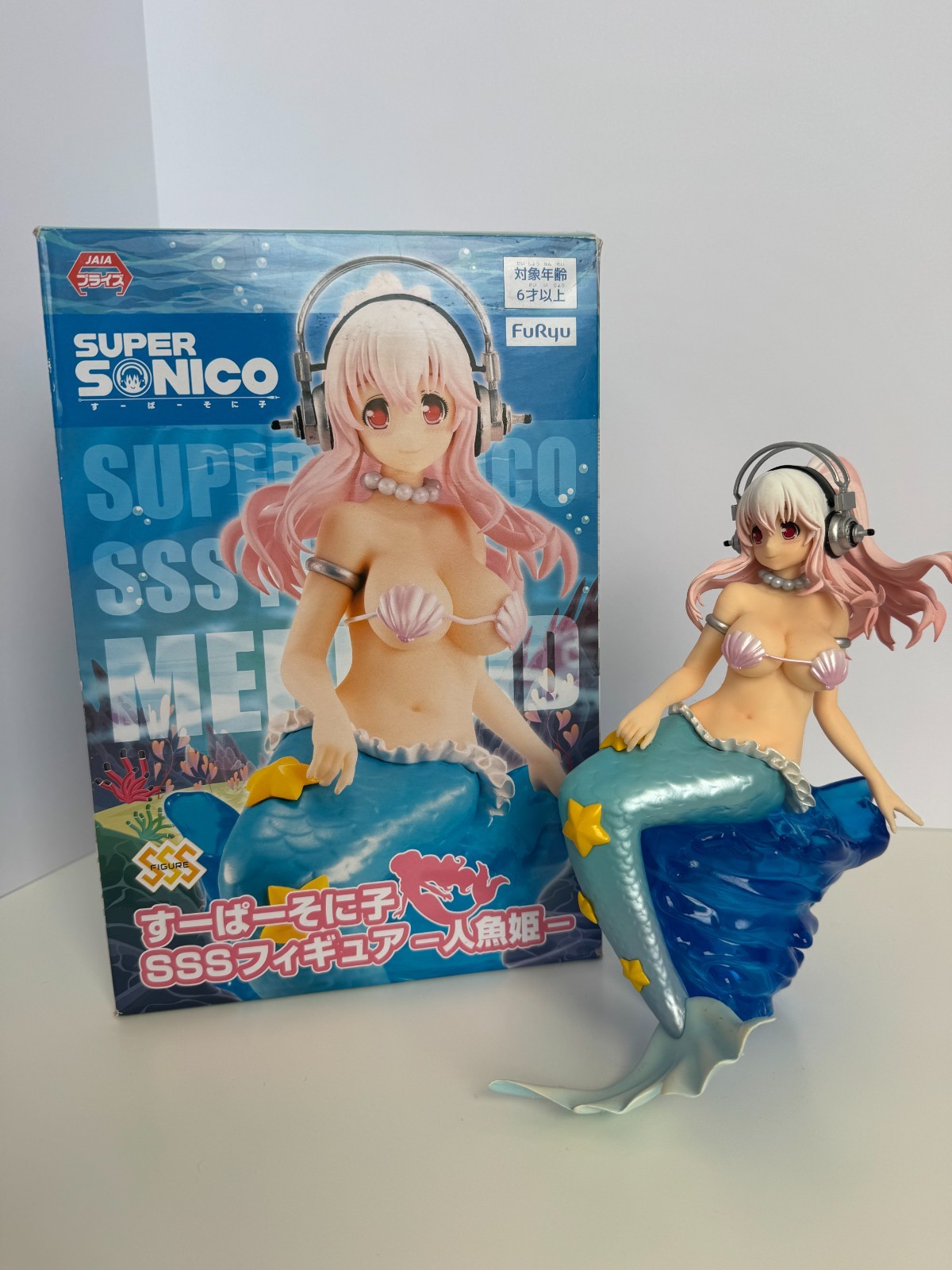 FuRyu Super Sonico Mermaid Princess SSS Figure