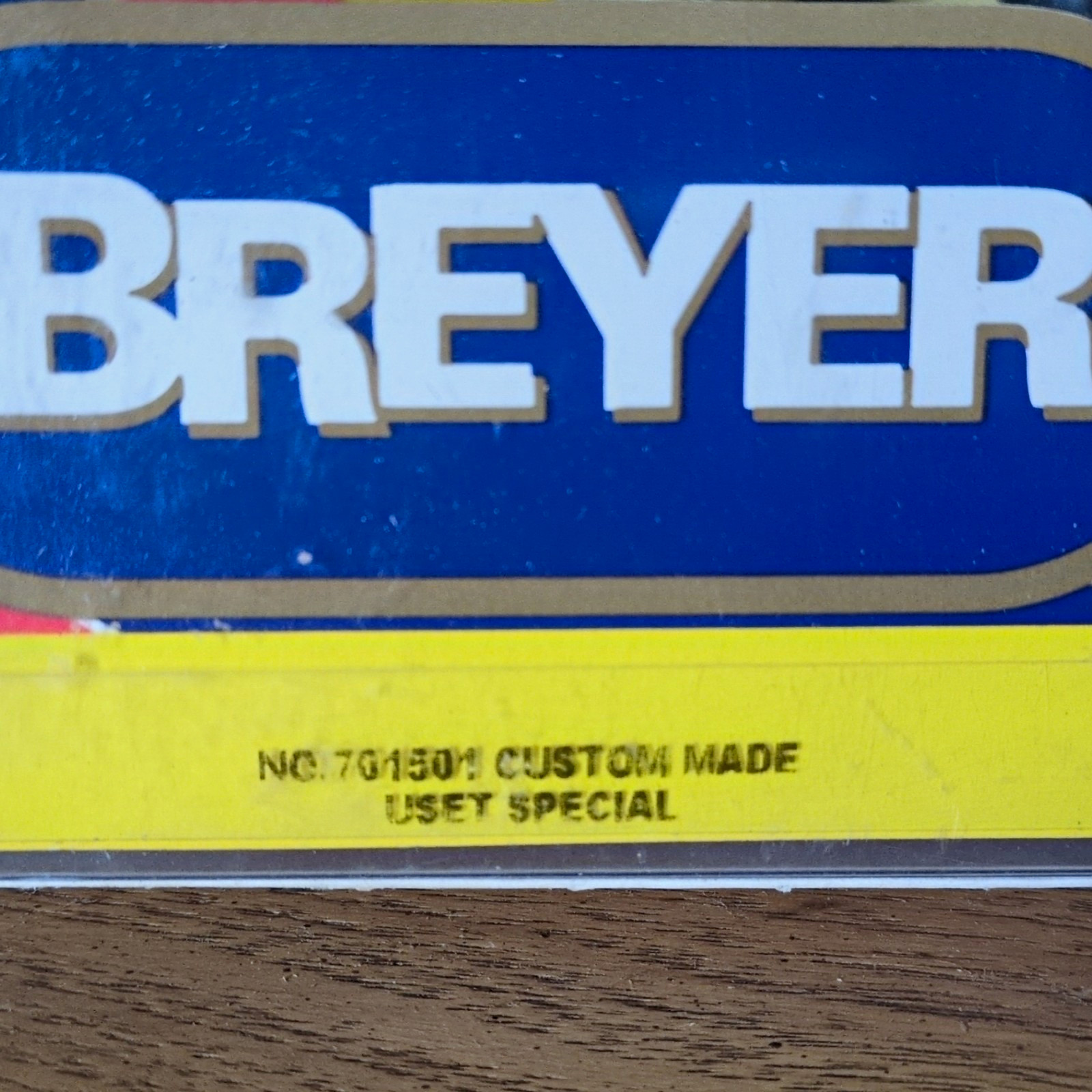 BREYER: Ridden By David OConnor: June 2001 Edition