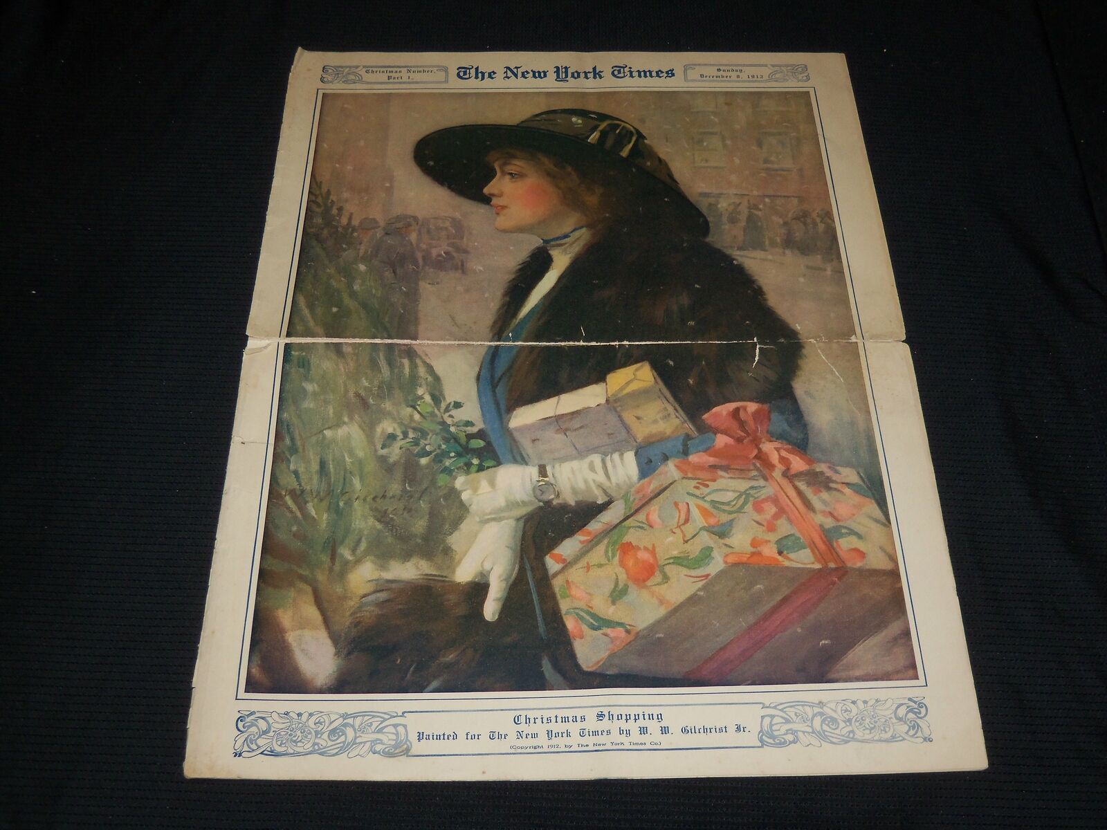 1912 DECEMBER 8 NEW YORK TIMES PICTURE SECTION - CHRISTMAS NUMBER - NP 5621