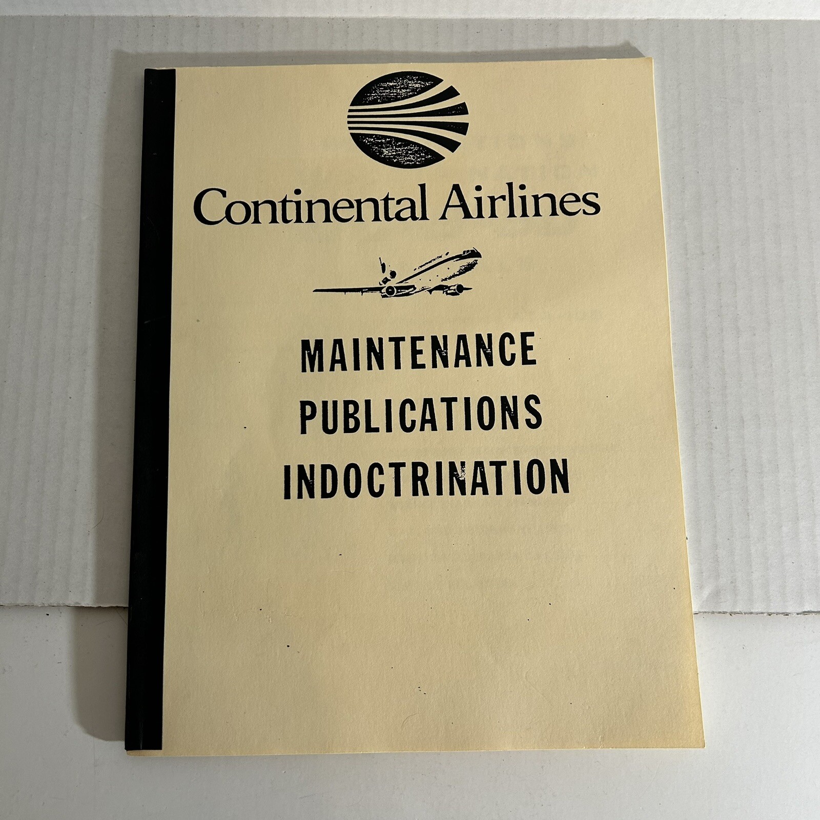 Vintage Douglas Continental Airlines Maintenance Publications DC-9-80 Manual