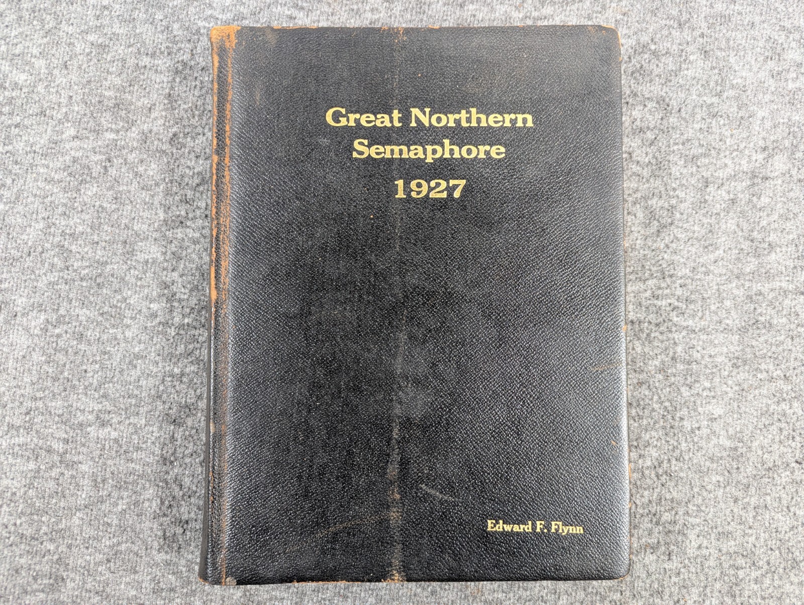 1927 Great Northern Semaphore Railroad Company Bound Train Magazine - EX RARE