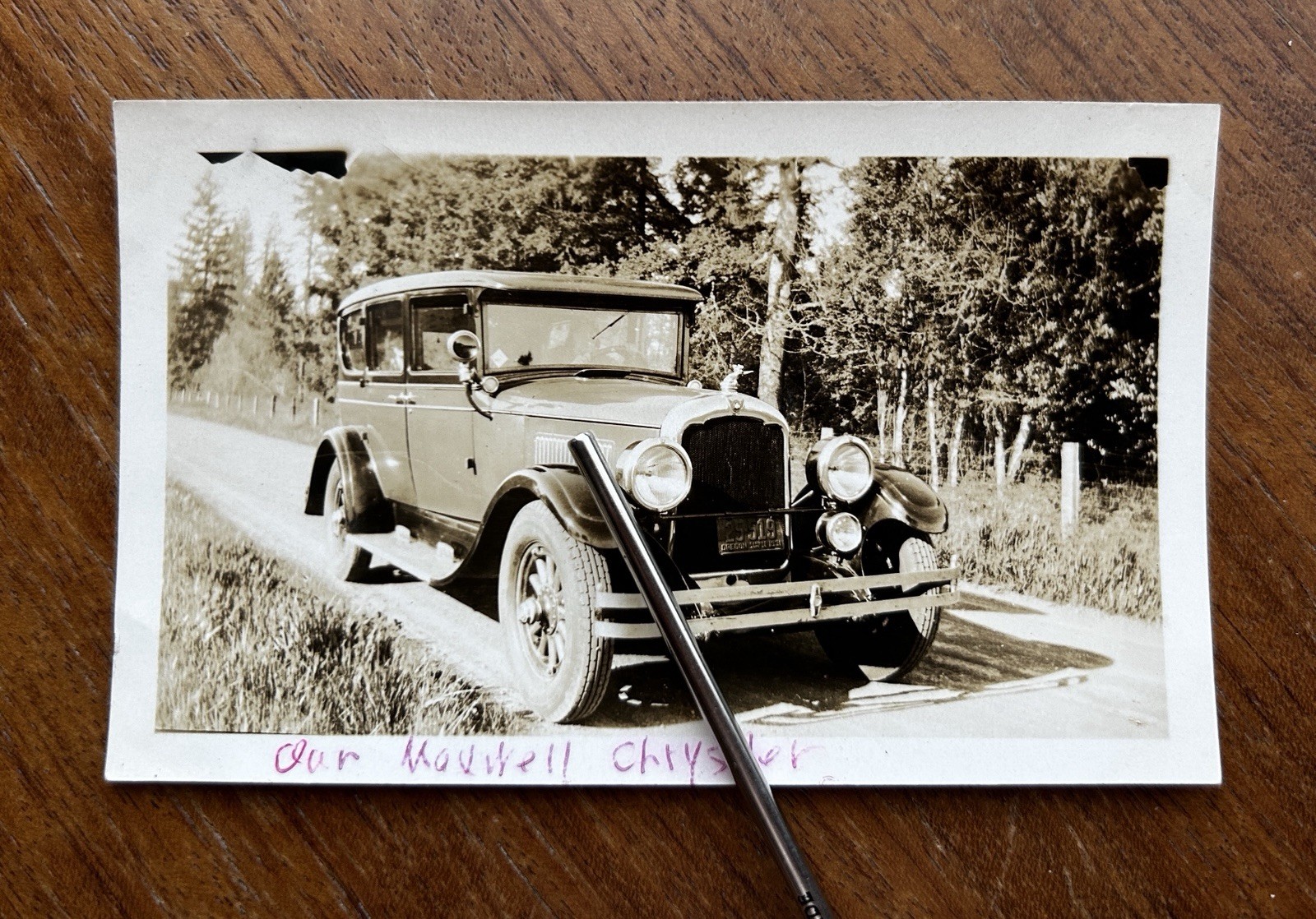 Antique 1921 Maxwell Chrysler Early Automobile Car Original Photo Antique 1921 Maxwell Chrysler Early Automobile Car Original Photo