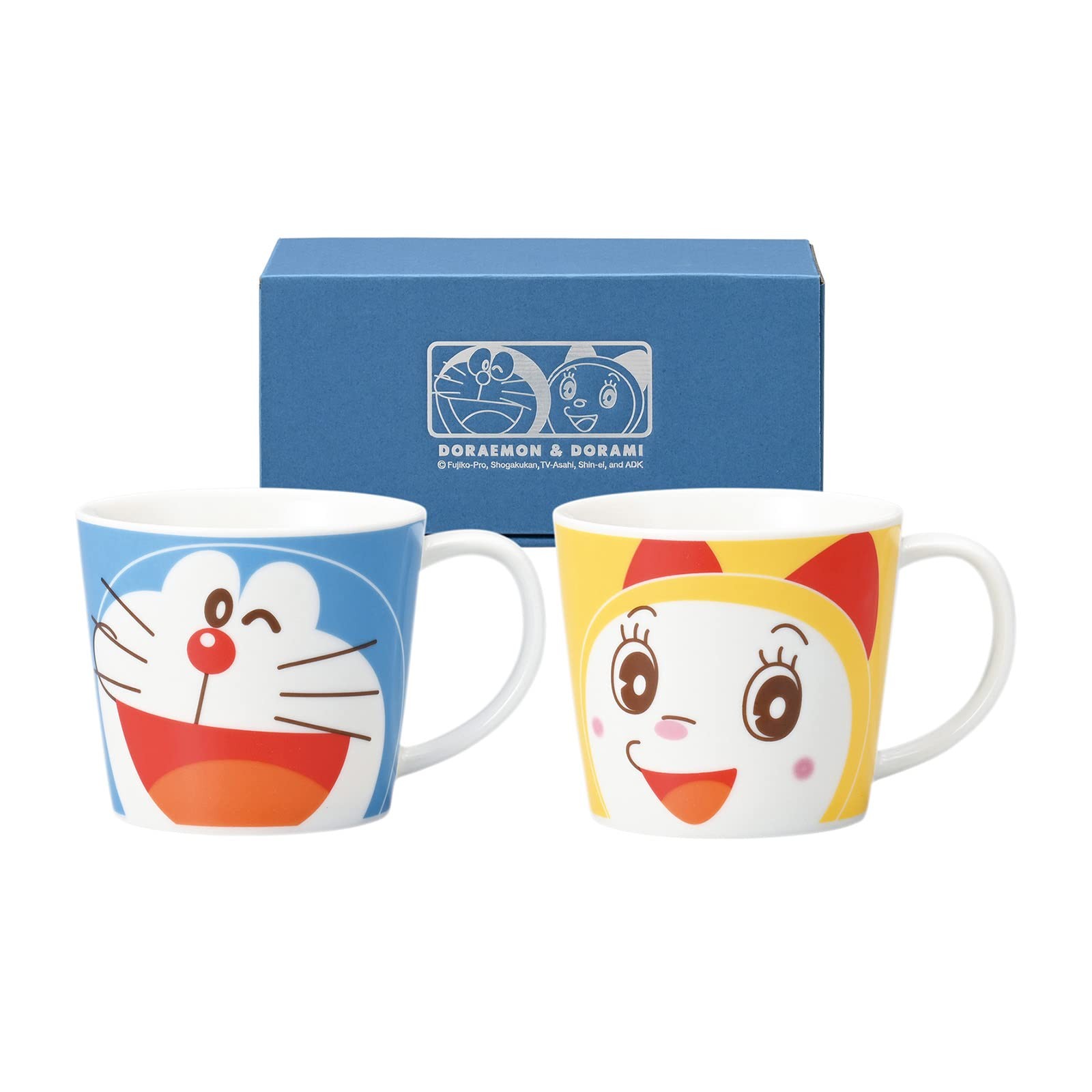 Doraemon Dorami Pair Mug Cup Set Made in Japan