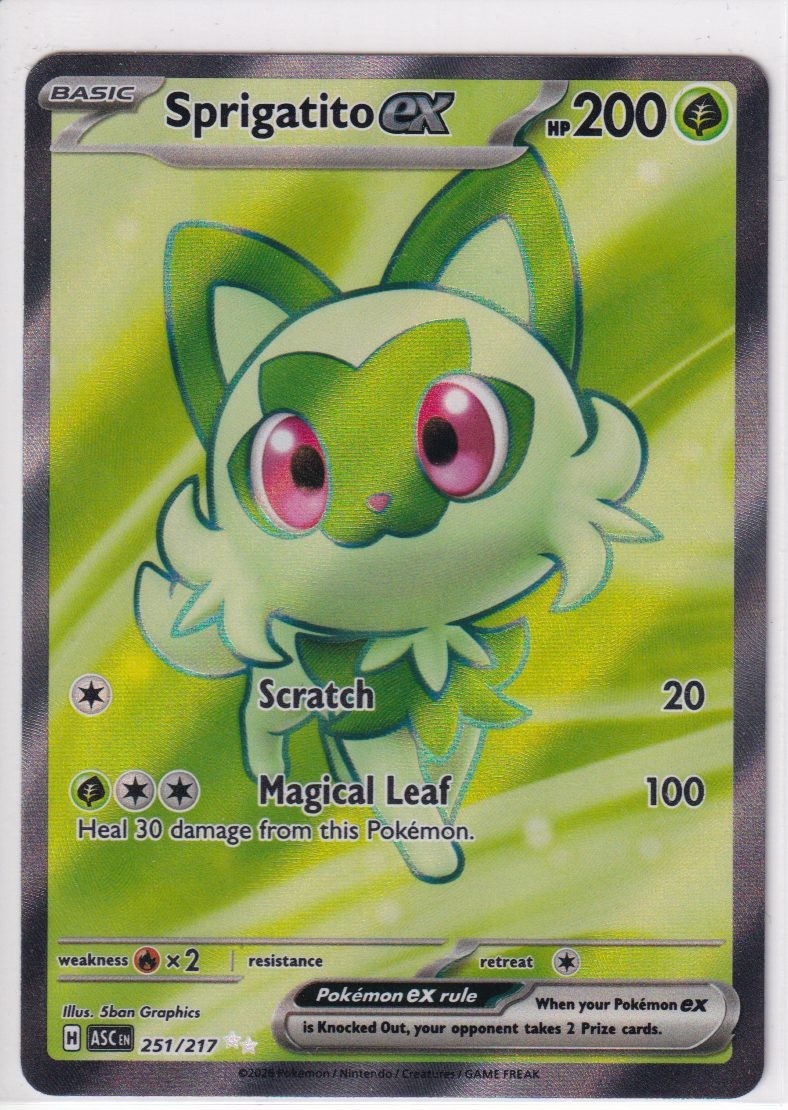 Sprigatito ex Holofoil [ASC - 251/217]